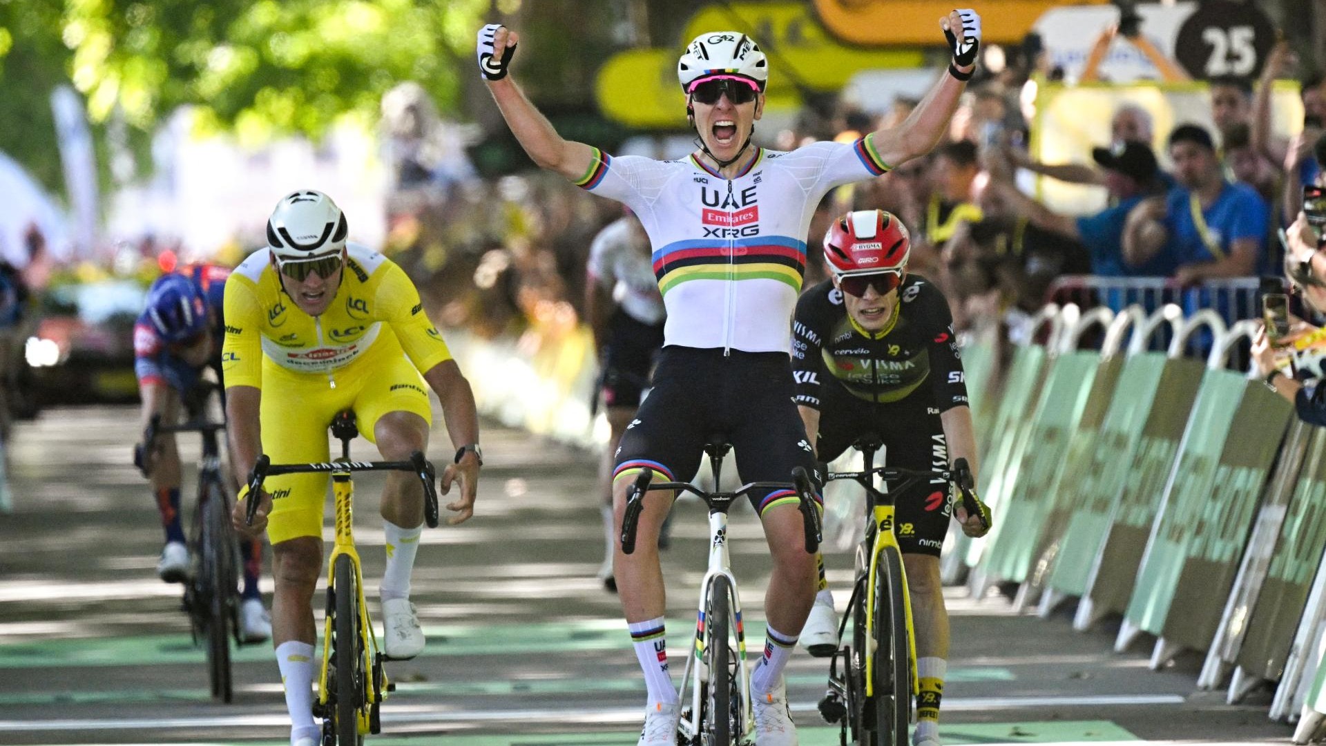 Tour de France Tadej Pogacar 08072025