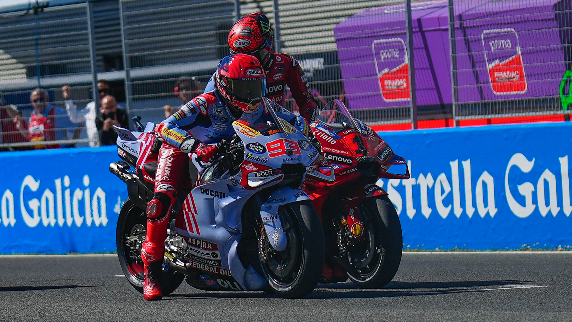 Dani Pedrosa, Pedro Acosta, GP España, 26 abril 2024