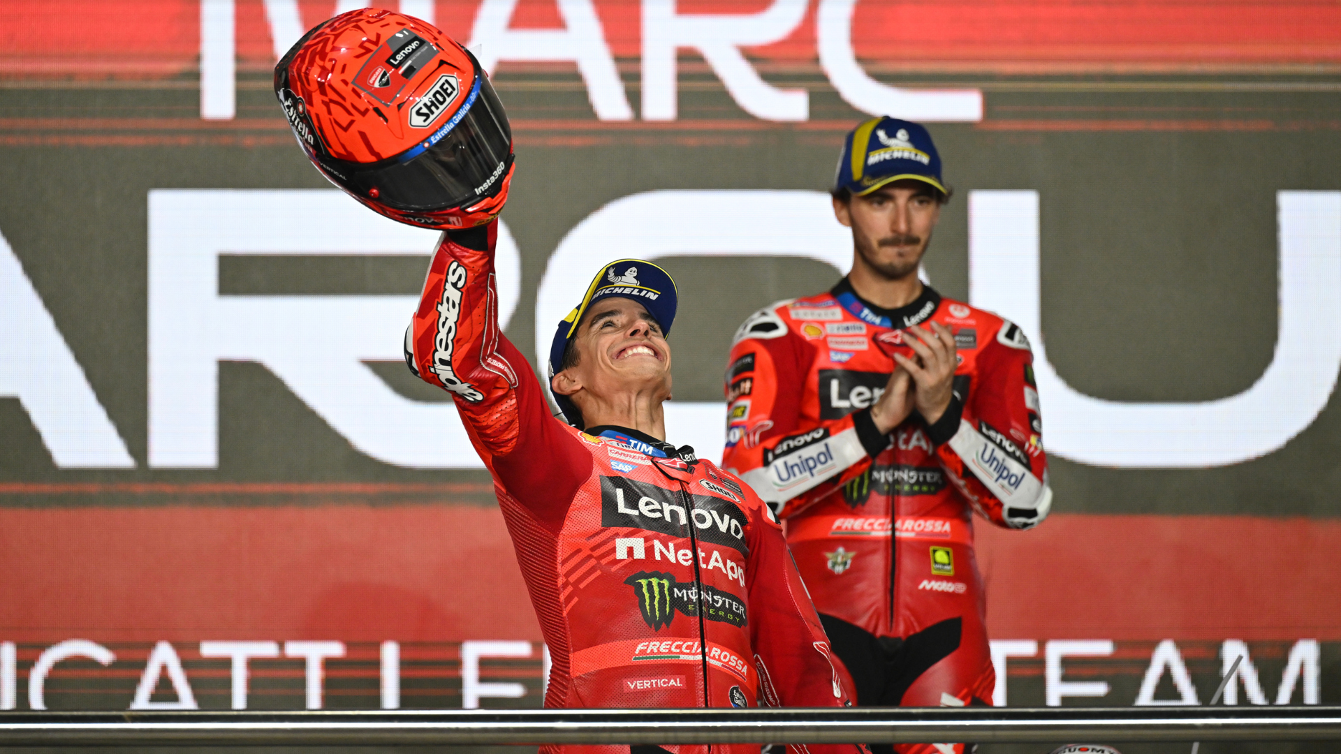 Marc Márquez Pecco Bagnaia Ducati MotoGP 2025