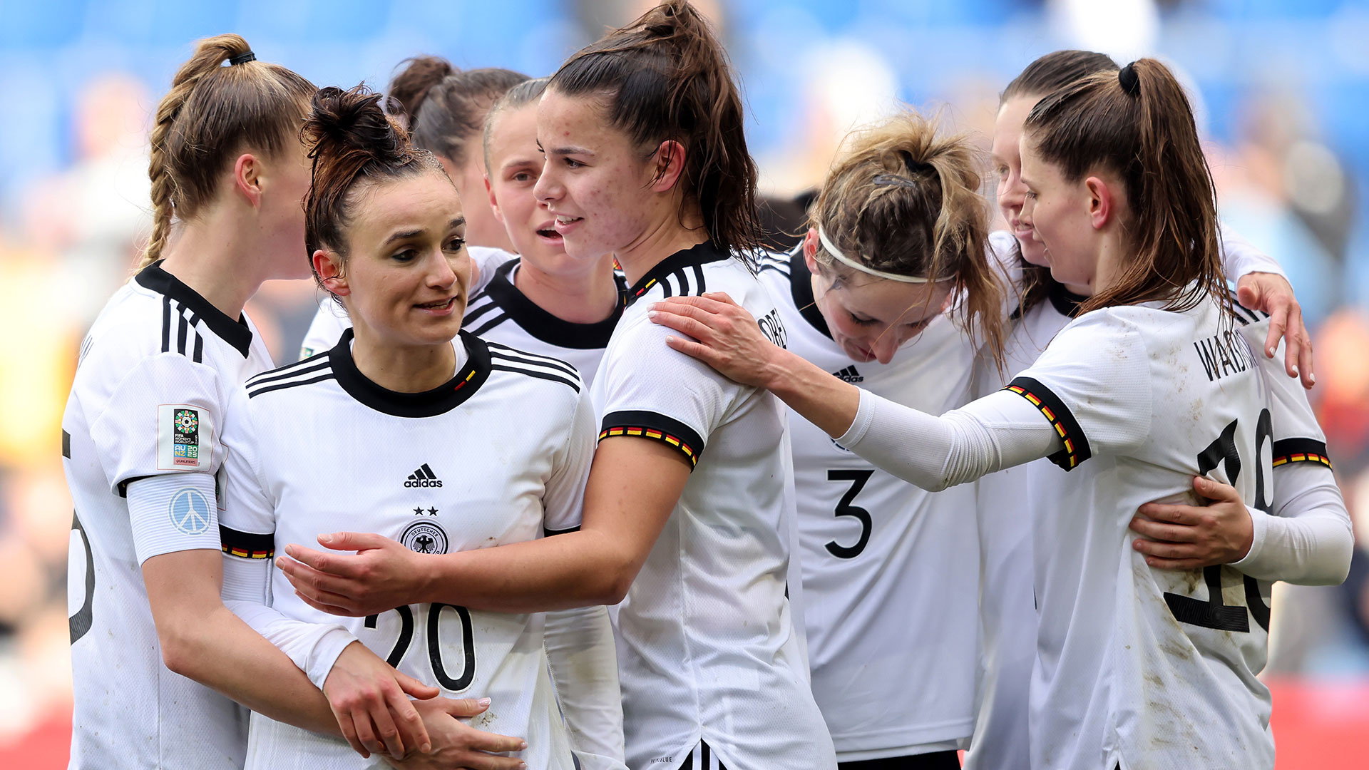 DFB Frauen Deutschland Nationalmannschaft WM-Qualifikation 09042022