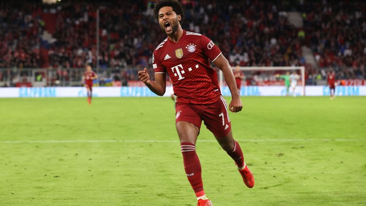 ONLY GER Champions League Bayern München Serge Gnabry vs. Dynamo Kiew 29092021