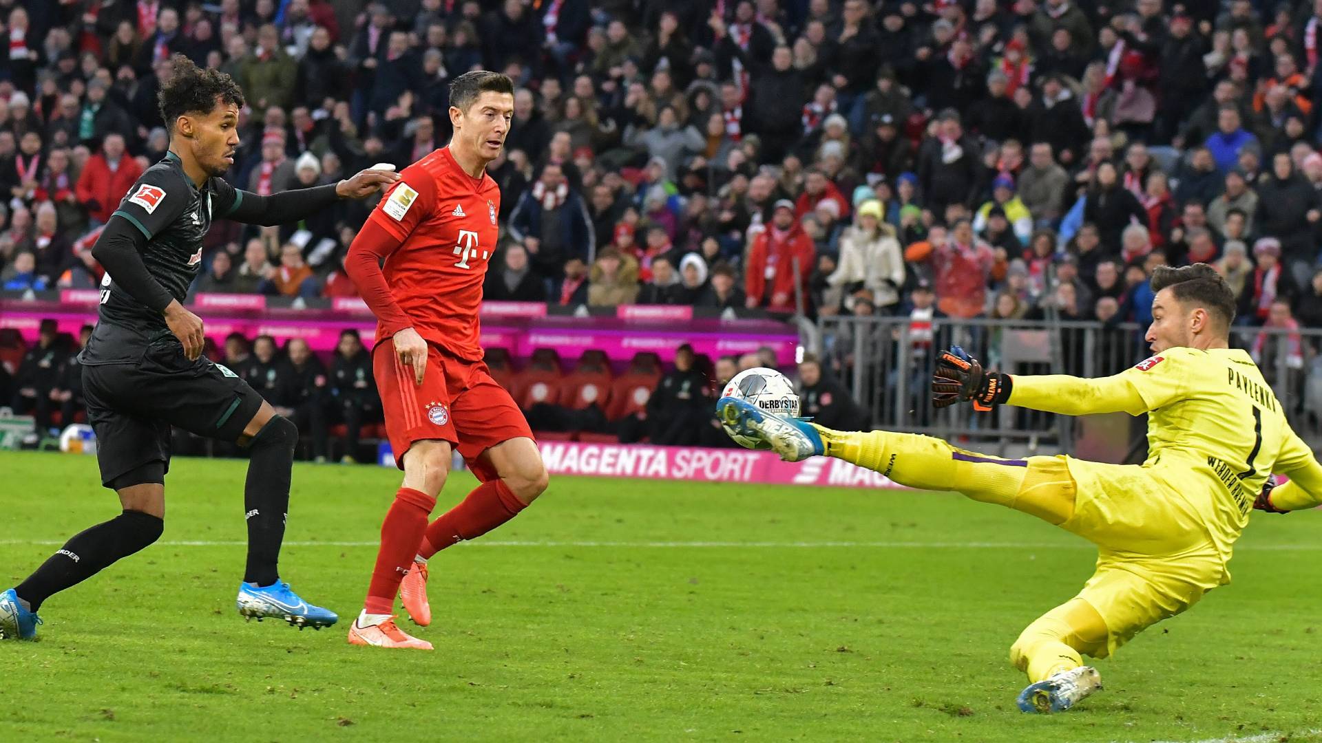 Werder FC Bayern Hinspiel Saison 20192020