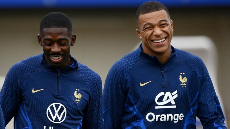Kylian Mbappé, Ousmane Dembélé