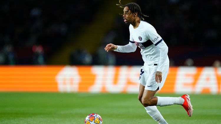 Bradley Barcola PSG Paris St.-Germain Ligue 1 16042024