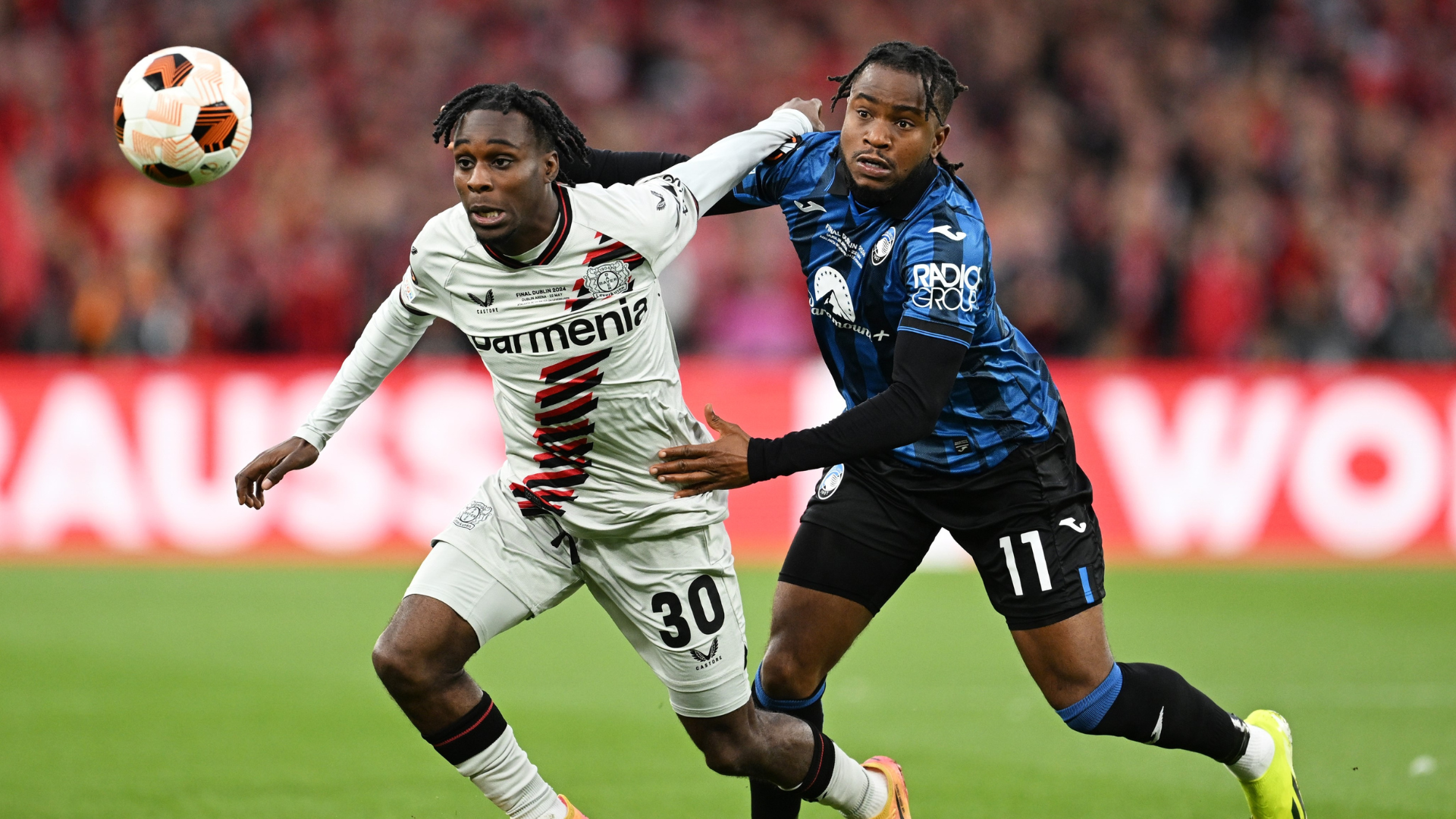 Lookman in Atalanta-Leverkusen