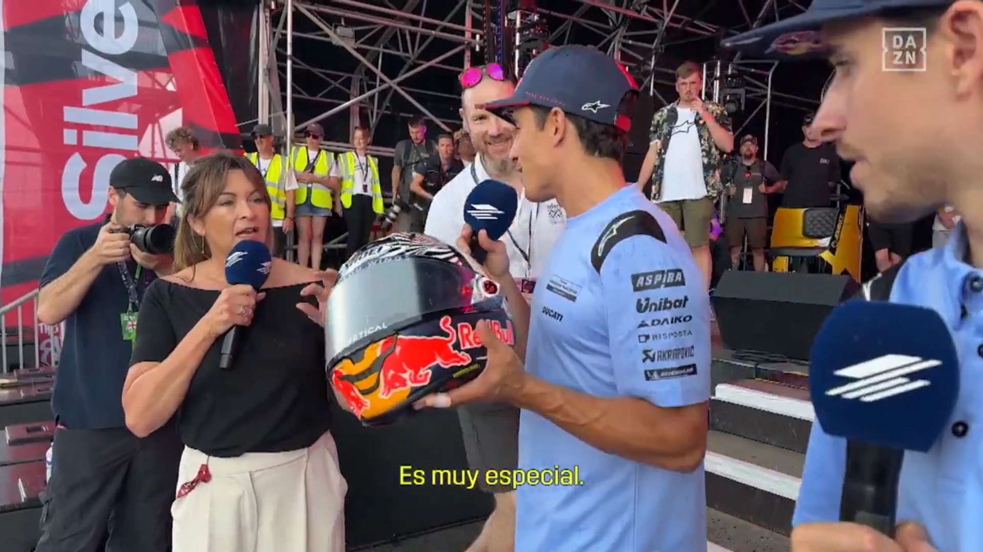 Marc Márquez, subasta Silverstone, MotoGP