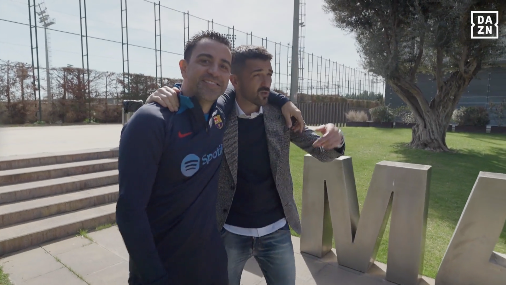 Xavi Hernández, David Villa