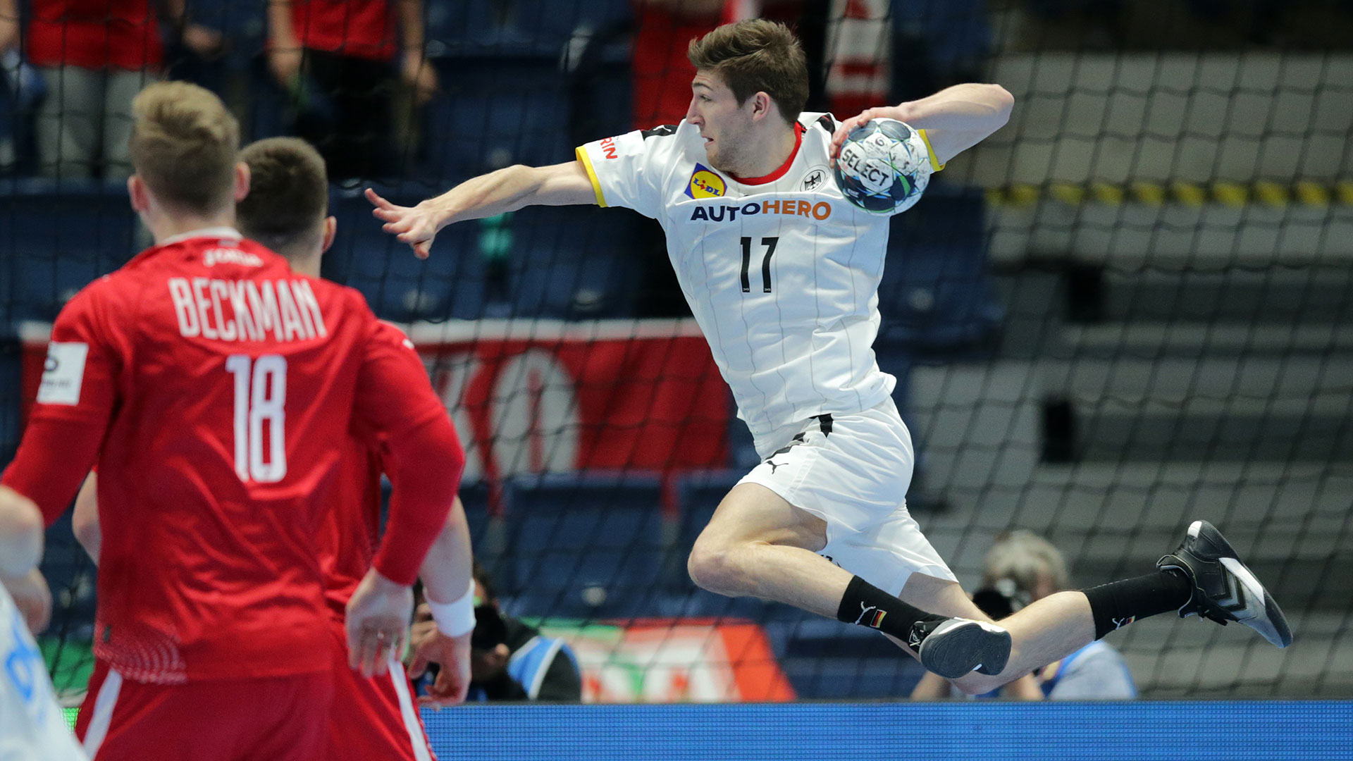 DHB-Team Handball-EM 2022 Lukas Zerbe Deutschland 18012022