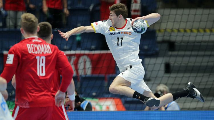 DHB-Team Handball-EM 2022 Lukas Zerbe Deutschland 18012022