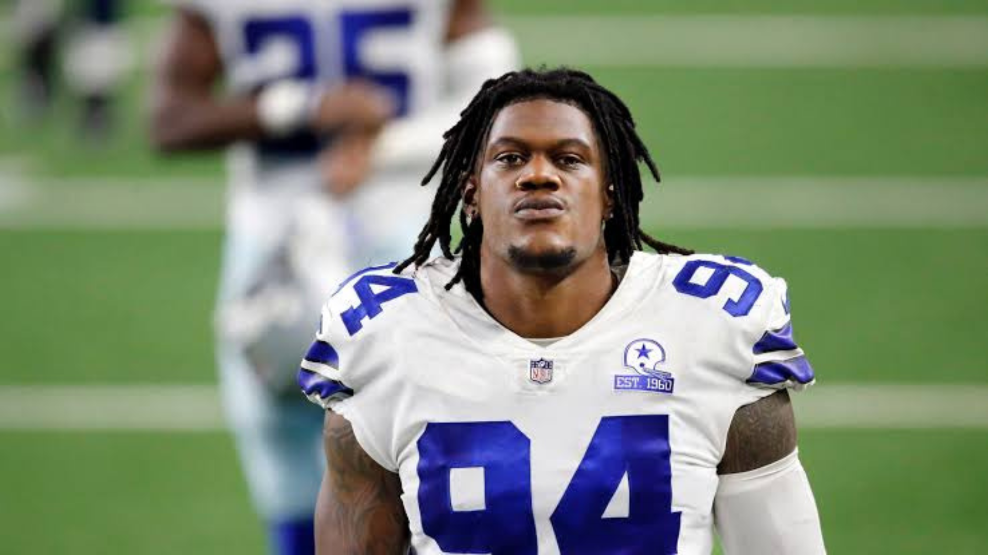Randy Gregory with Cowboys