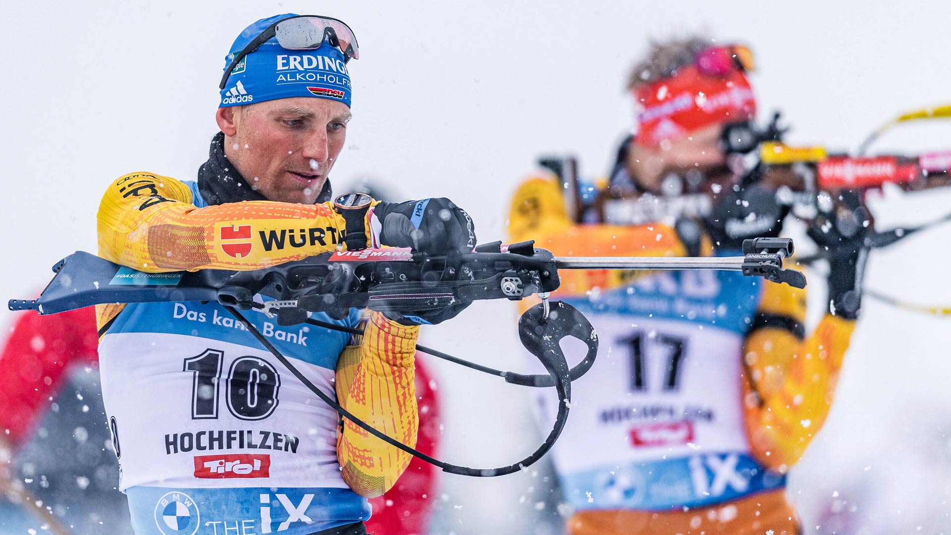 Erik Lesser Biathlon Weltcup Hochfilzen 2020