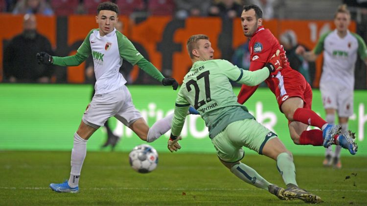 FC Augsburg FSV Mainz Bundesliga Hinspiel 201920
