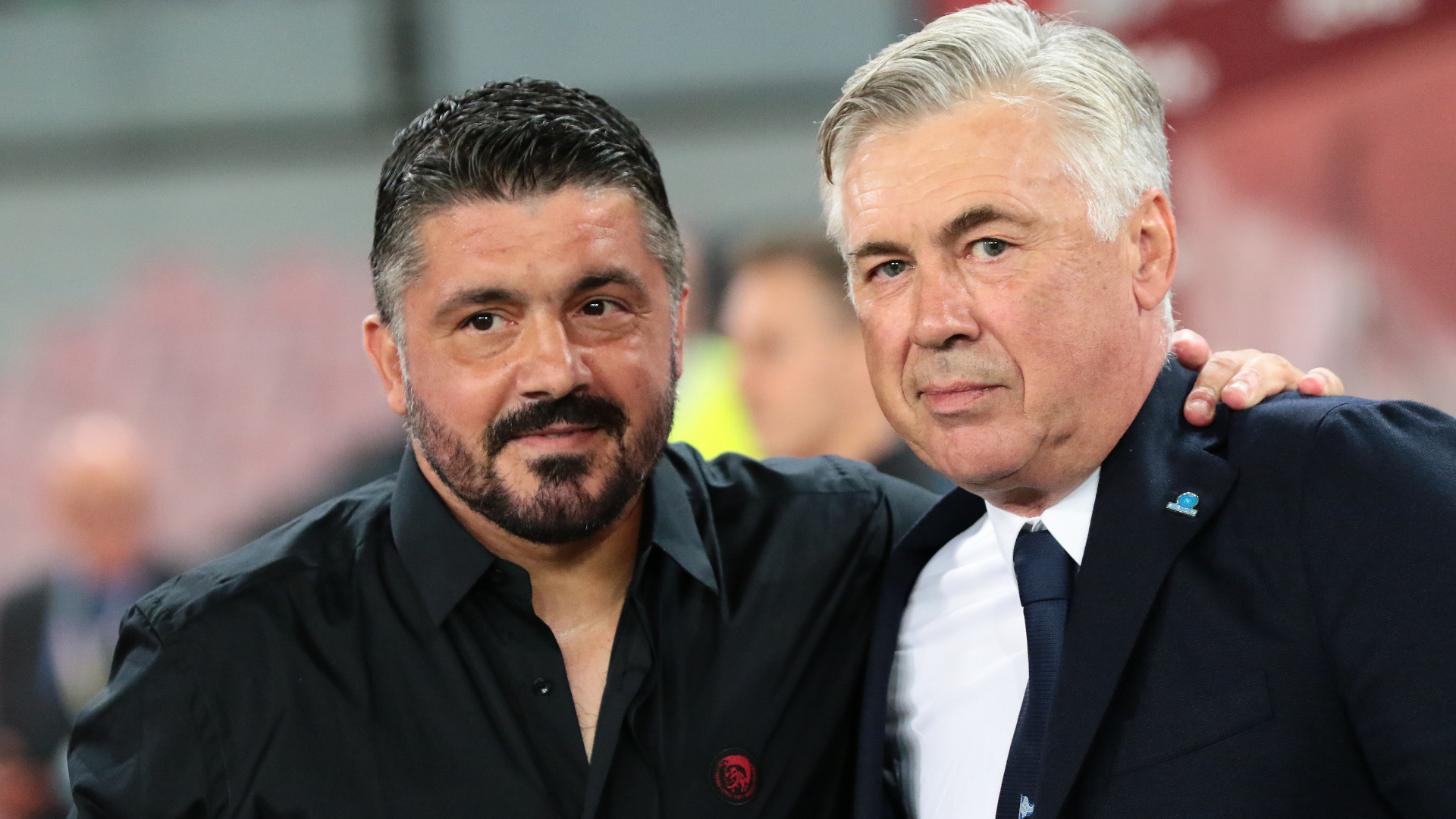 Carlo Ancelotti, Gennaro Gattuso, AC Milan, Napoli, Serie A