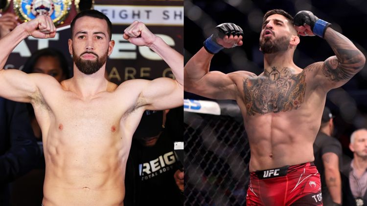 Sandor Martín e Ilia Topuria