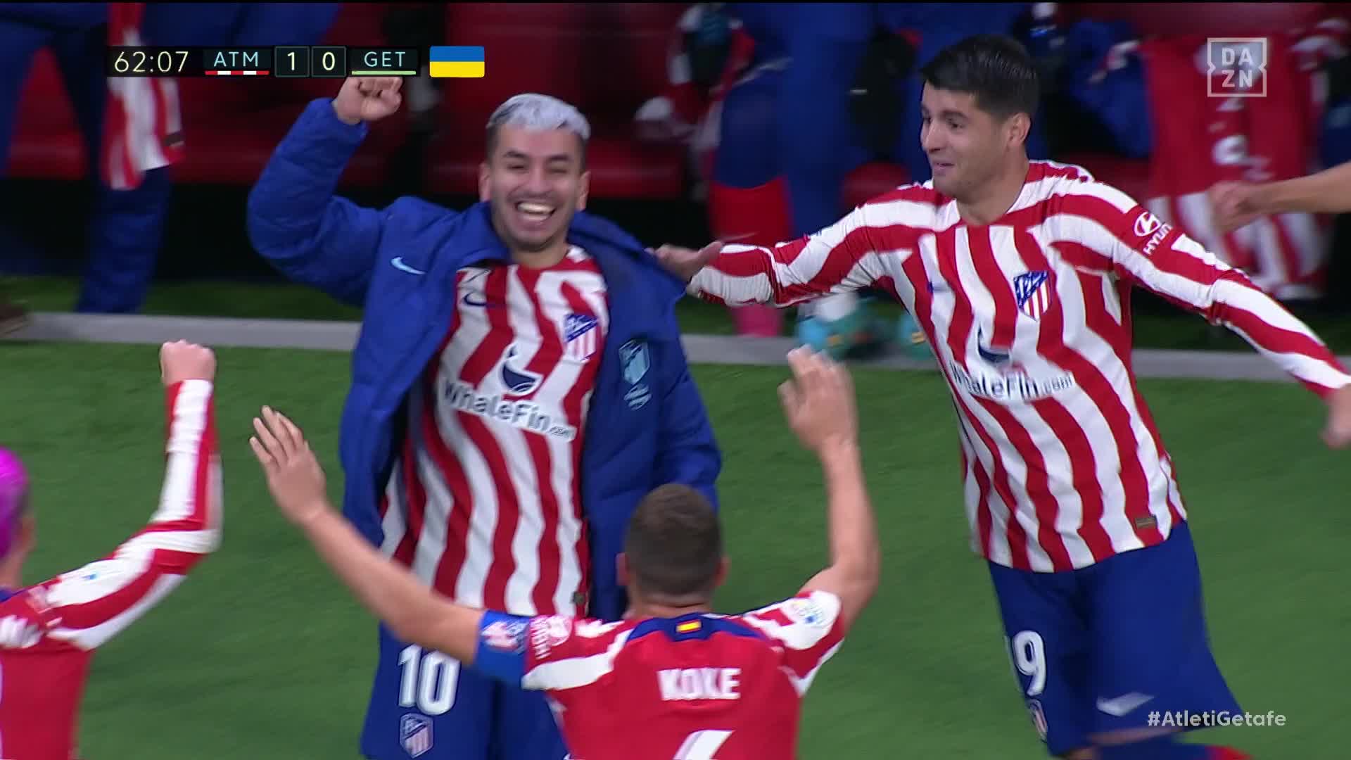 Ángel Correa, Atlético de Madrid vs Getafe, LaLiga