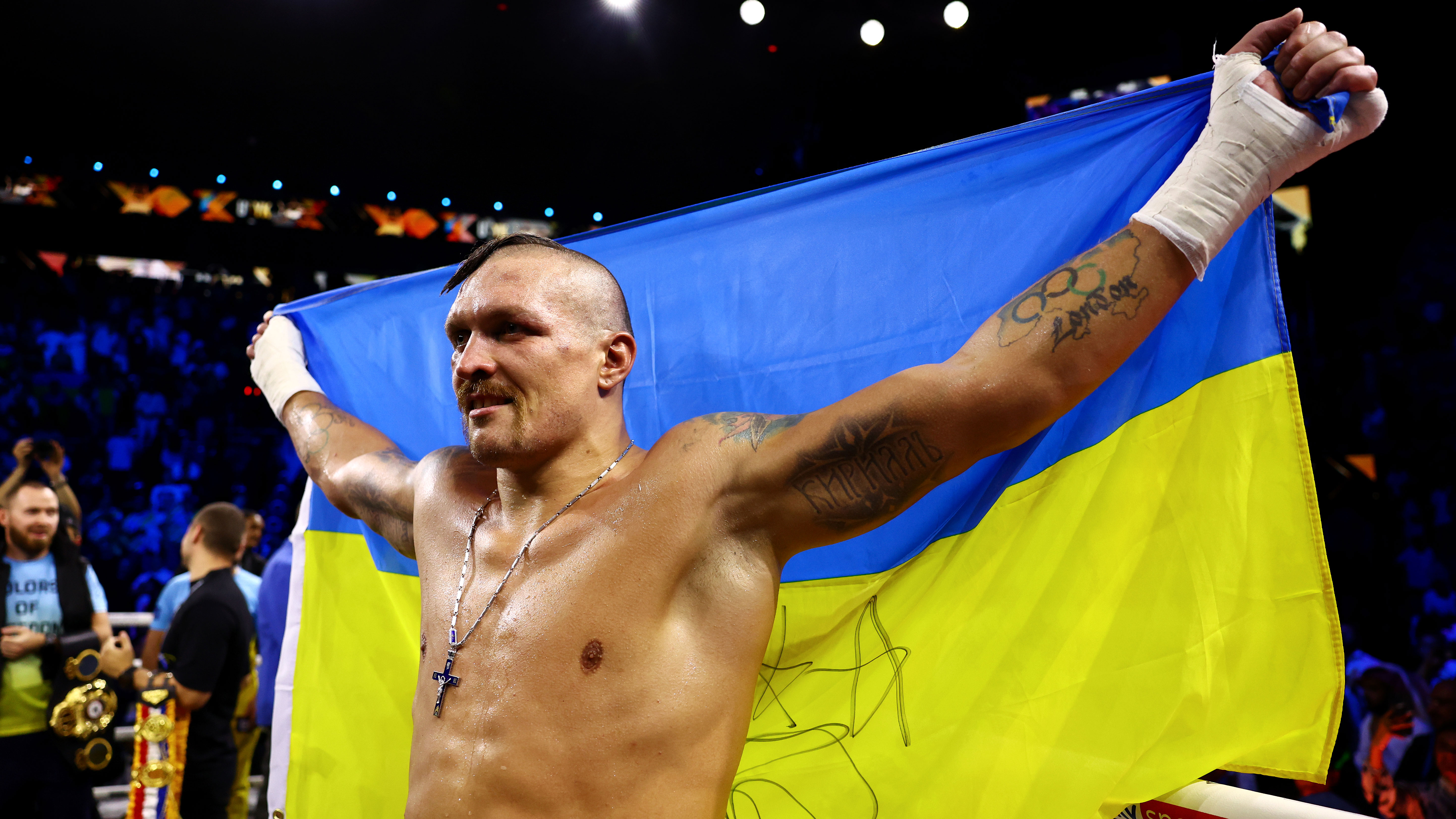 Oleksandr Usyk Anthony Joshua Boxen 21082022