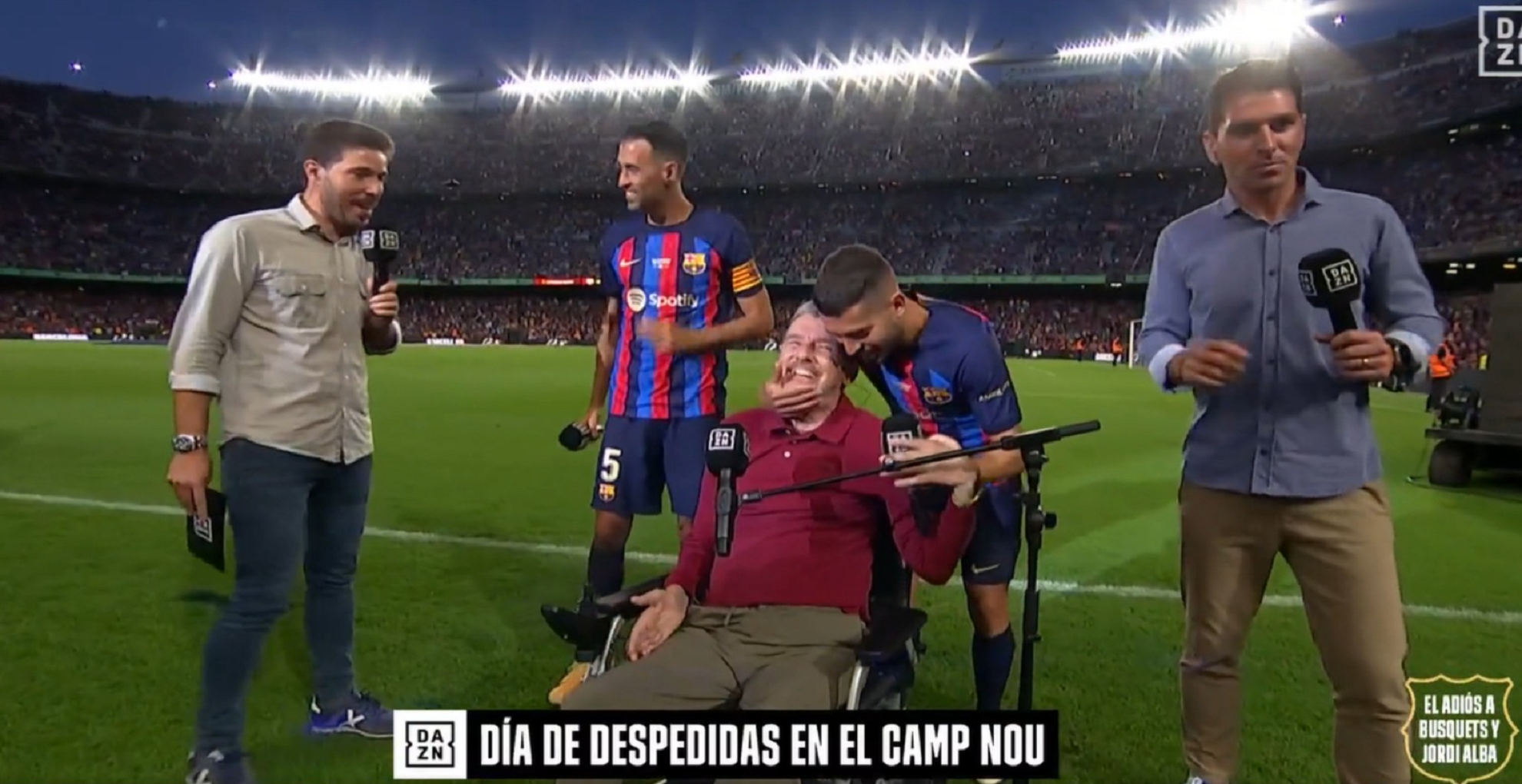 Sergio Busquets y Jordi Alba