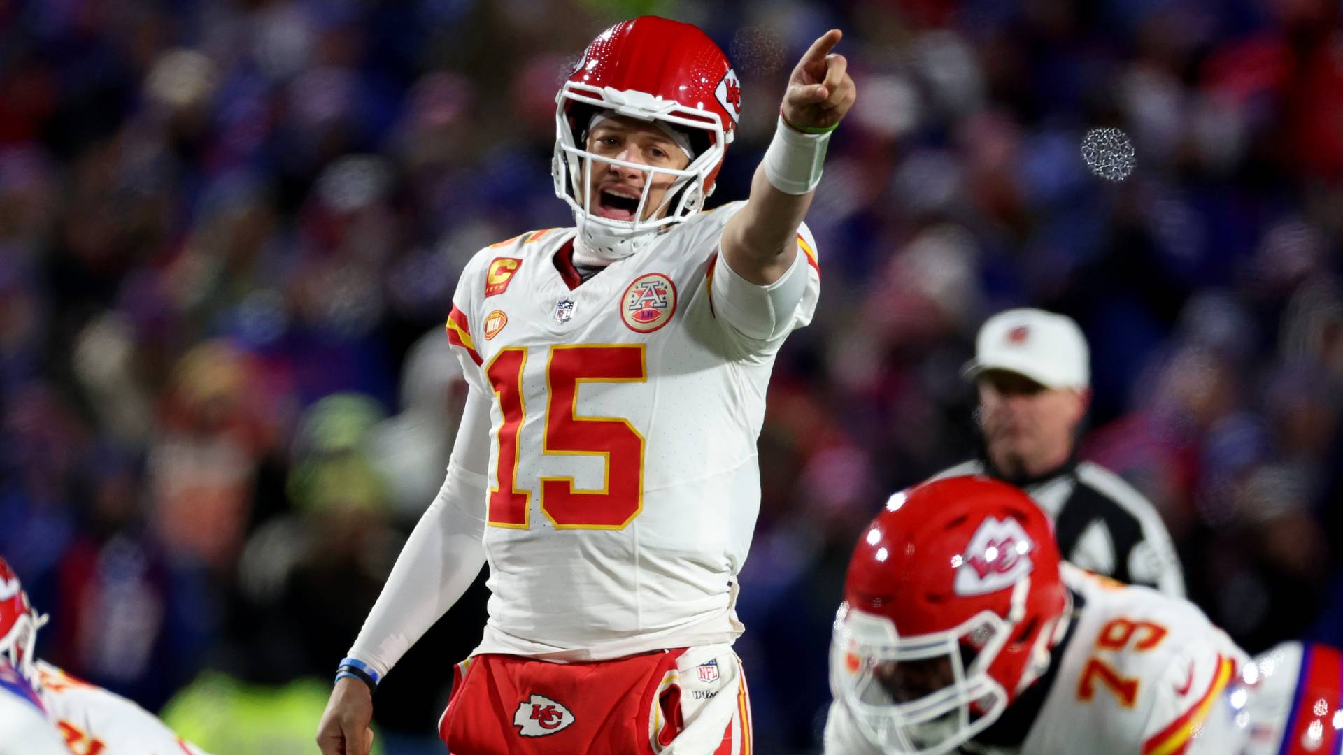 Patrick Mahomes Chiefs vs. Bills_21012024