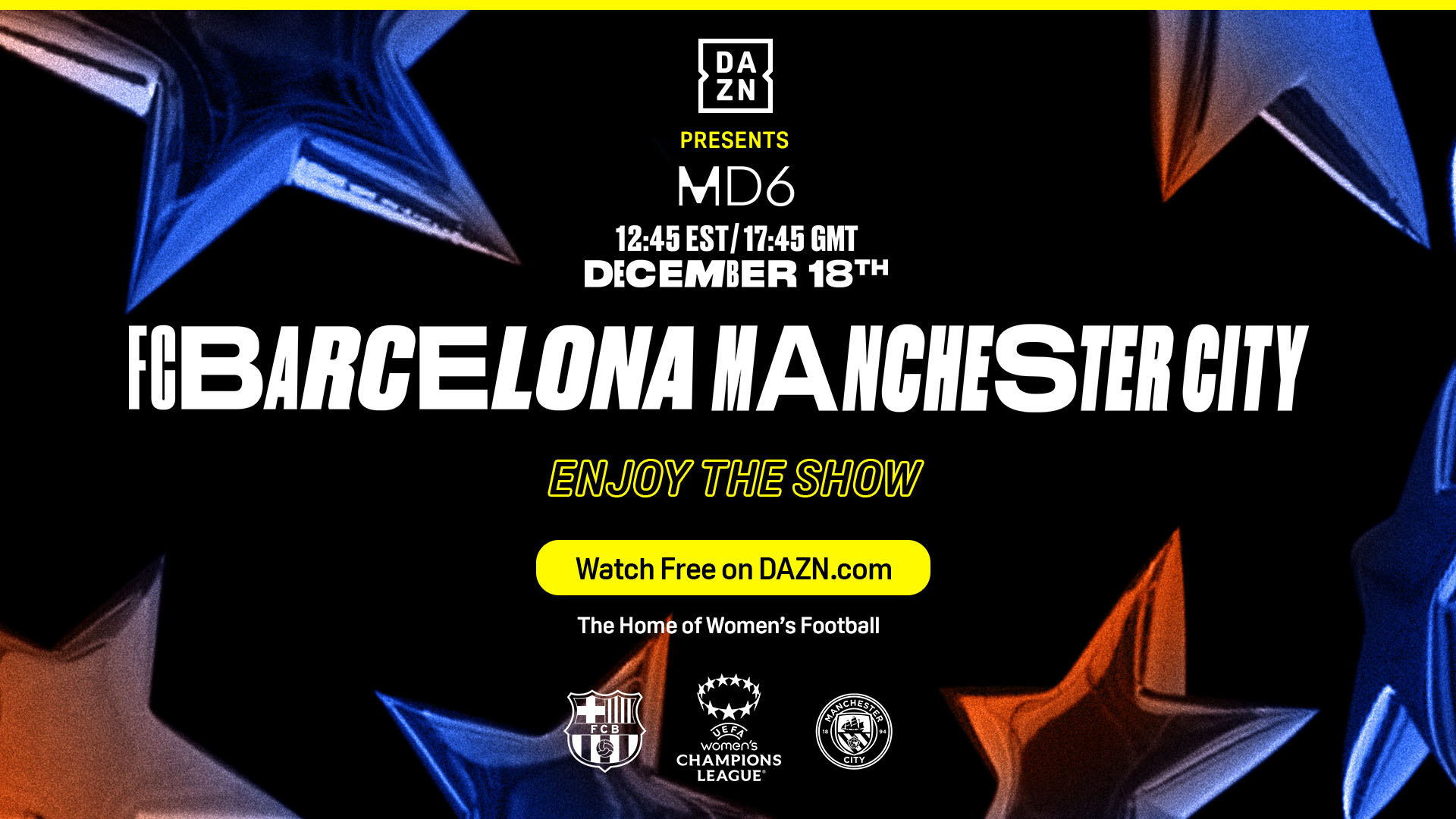 Barcelona-Man City UWCL promo