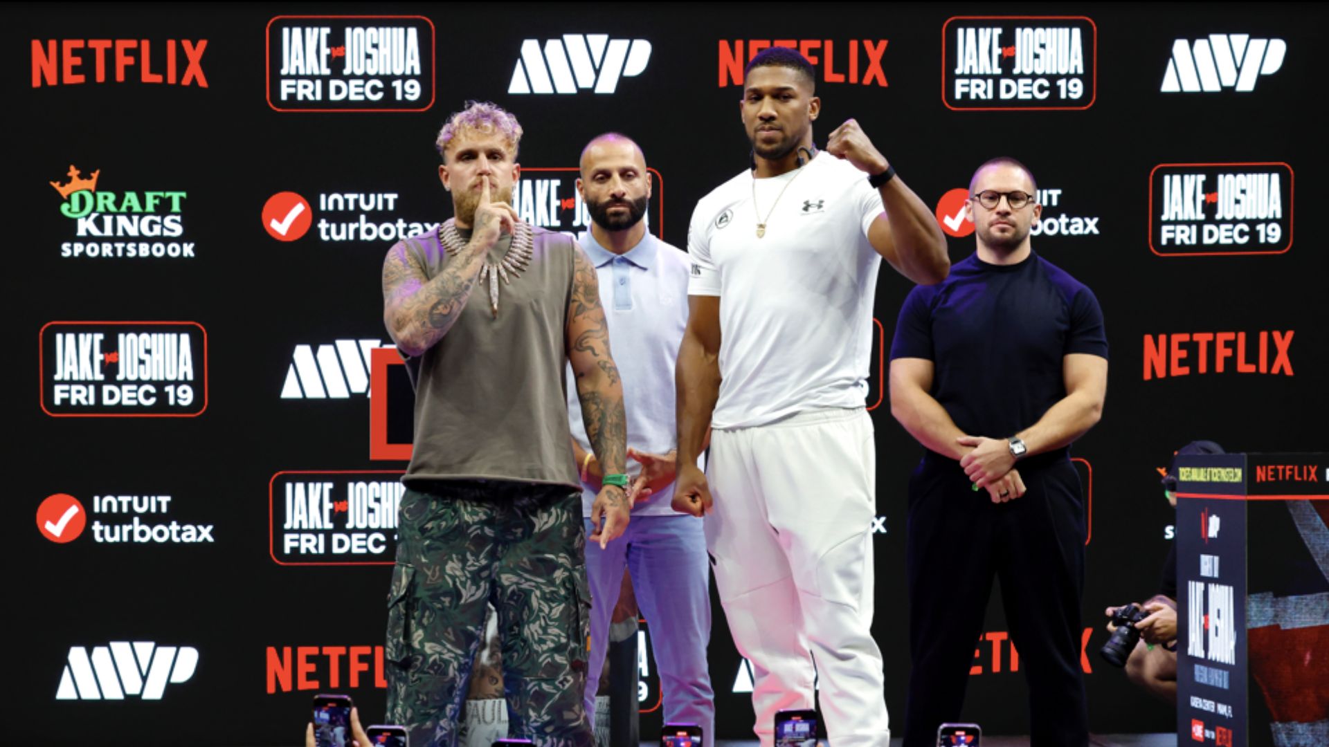 Jake Paul vs Anthony Joshua