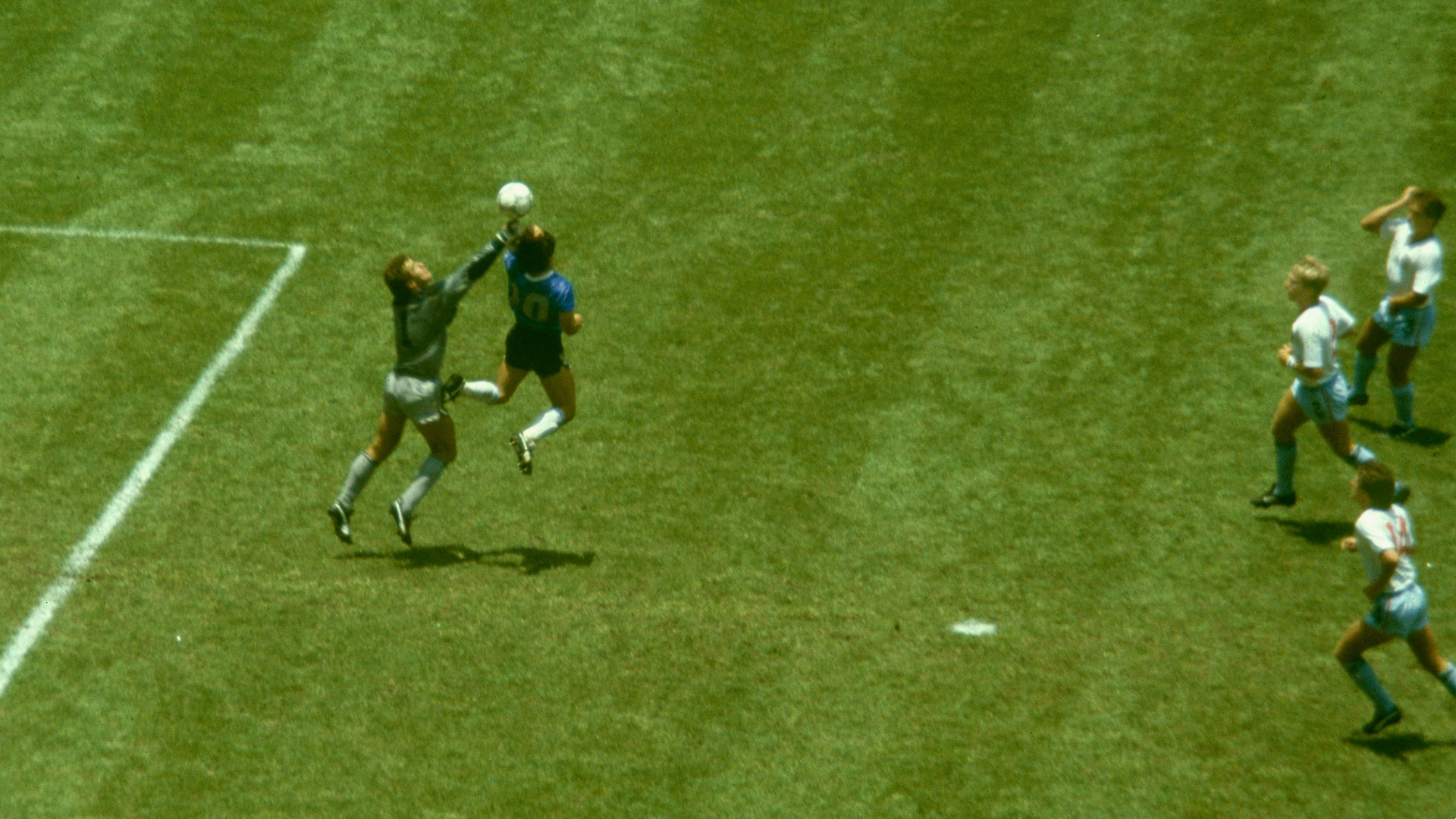 Diego Maradona Argentinien England 22061986