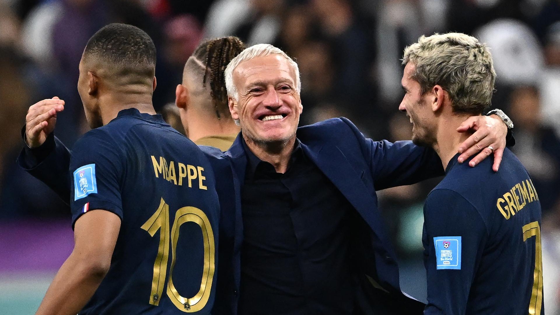 France Kylian Mbappe Didier Deschamps Antoine Griezmann World Cup 10122022
