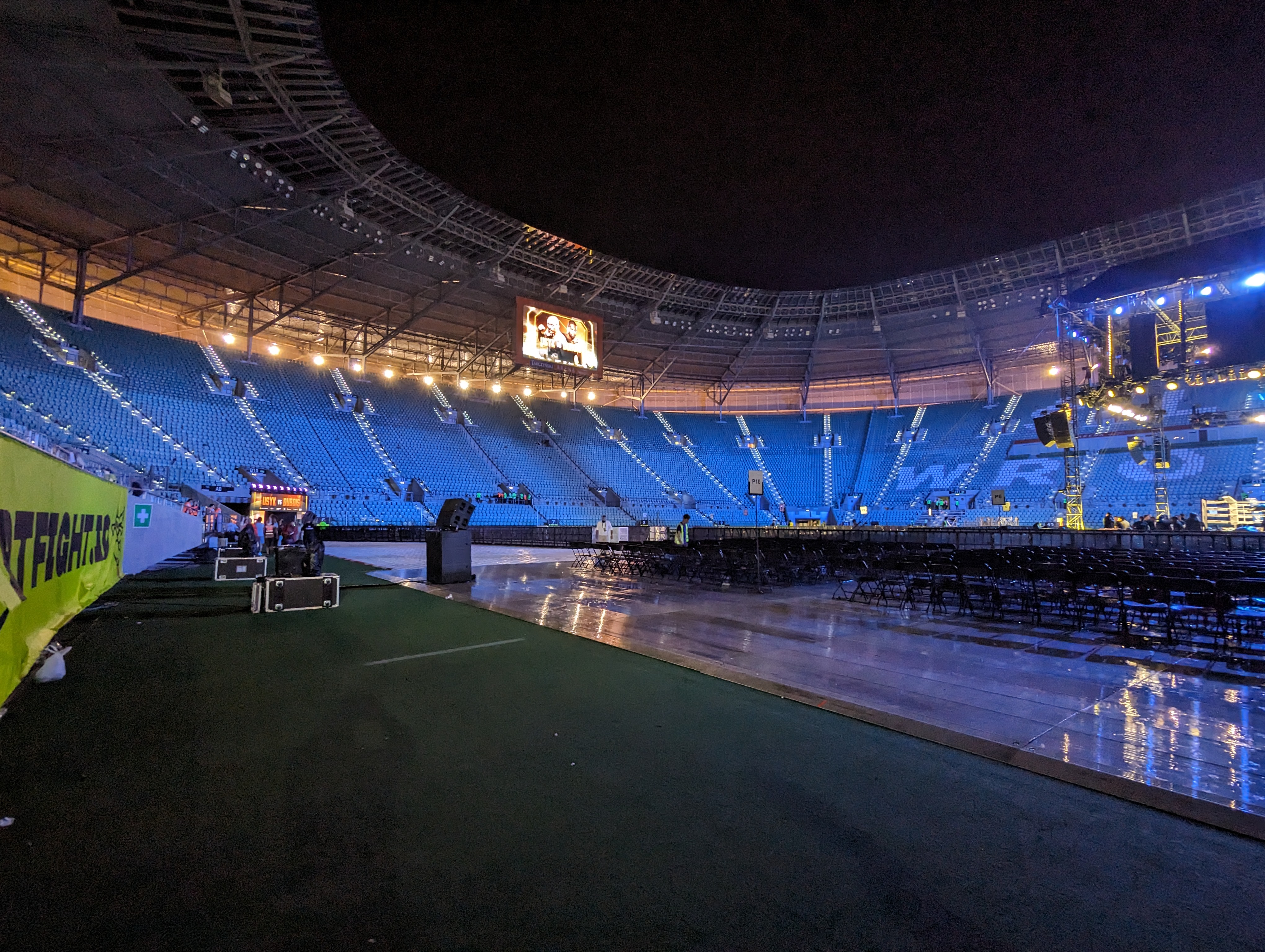 Wroclaw Stadium, post Usyk-Dubois