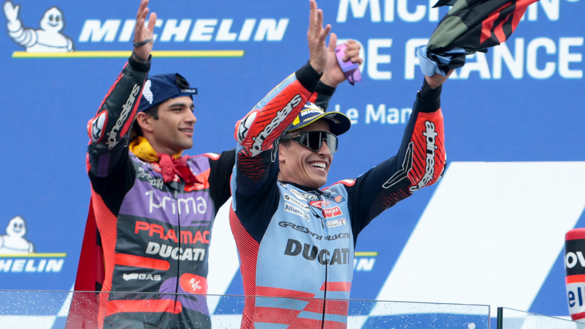 Jorge Martín, Marc Márquez