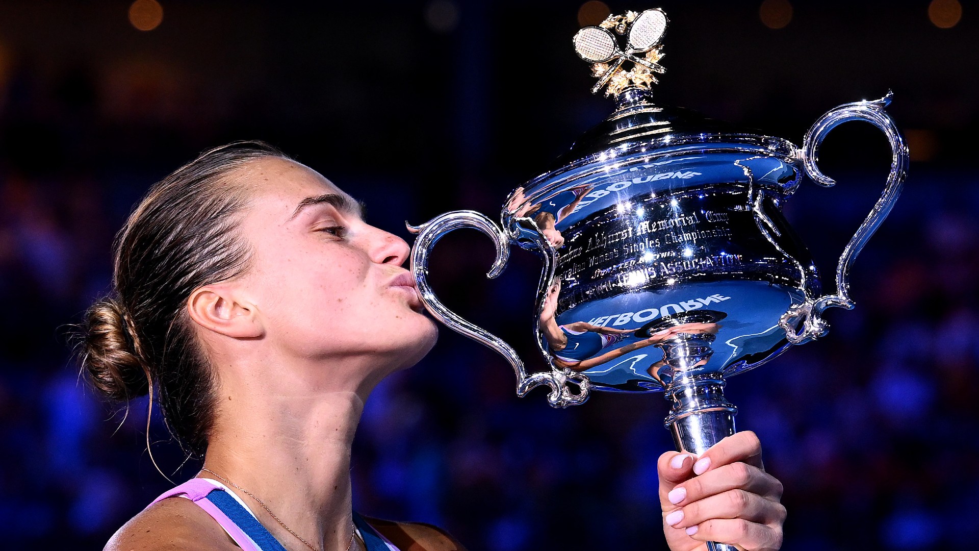 Australian Open 2023, la campionessa Aryna Sabalenka