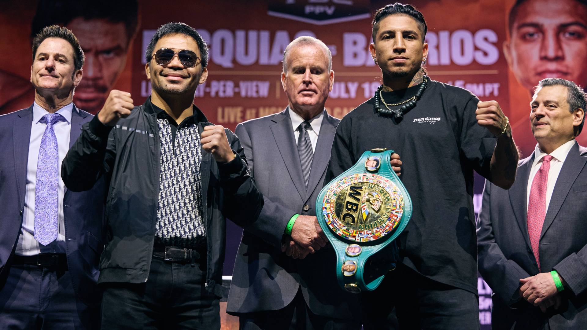 Manny Pacquiao and Mario Barrios Launch Press Conference