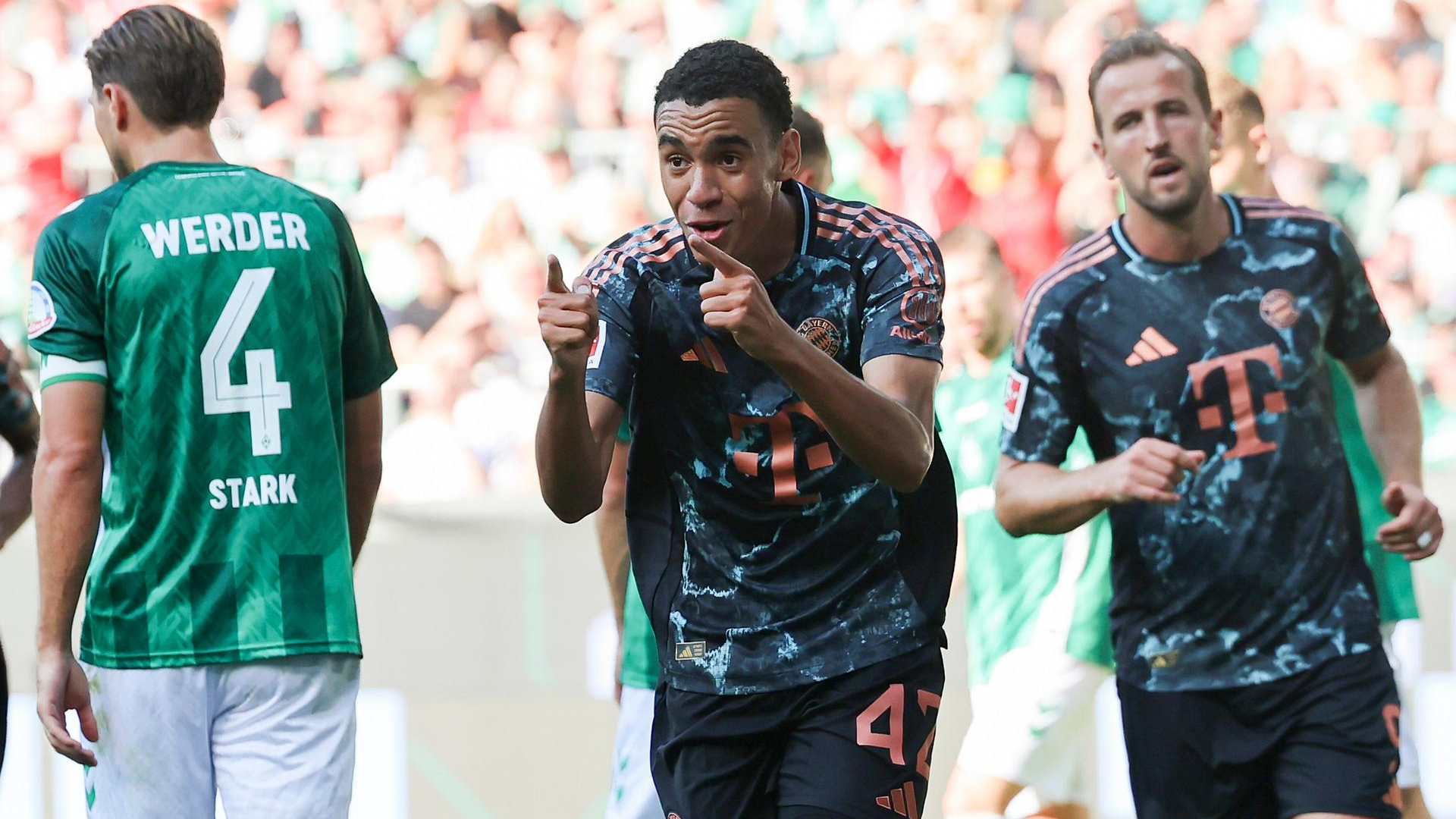 Jamal Musiala FC Bayern München 2024 Bremen