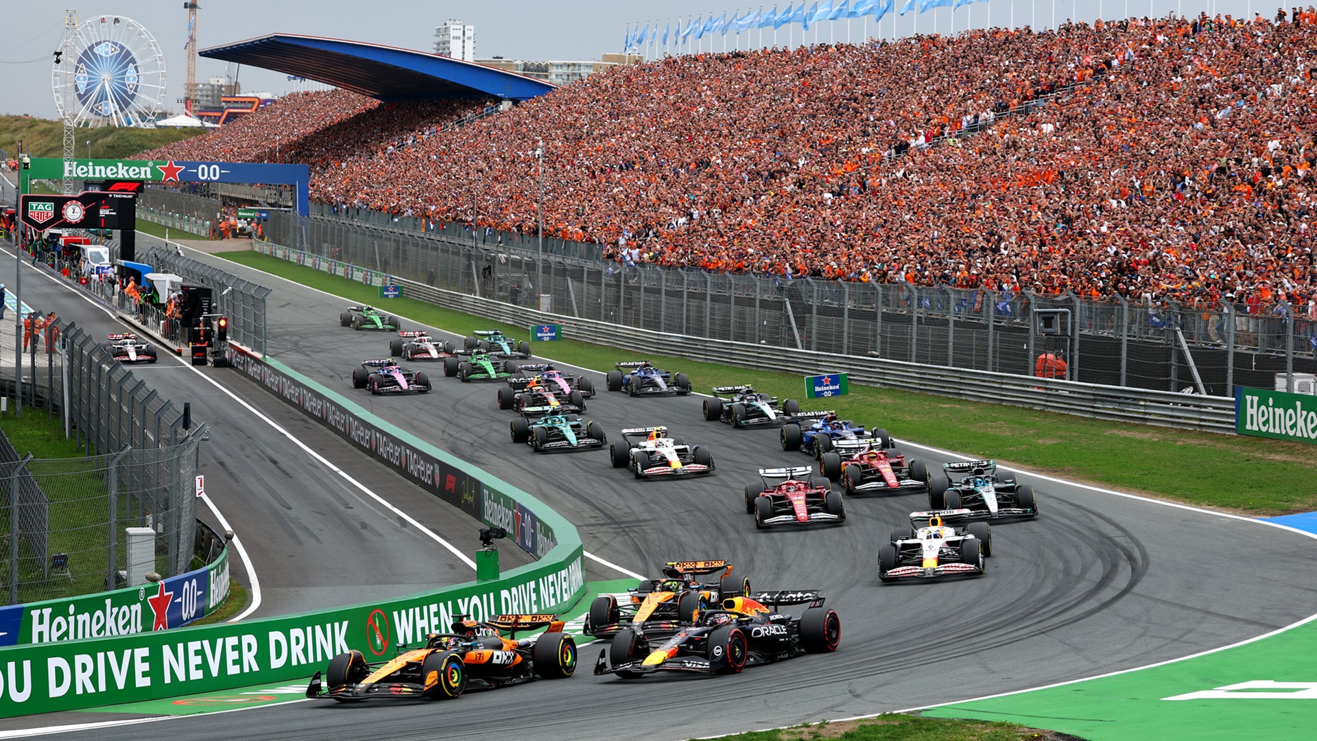 2025-08-31 Piastri Verstappen Norris Dutch Start F1 Formula 1