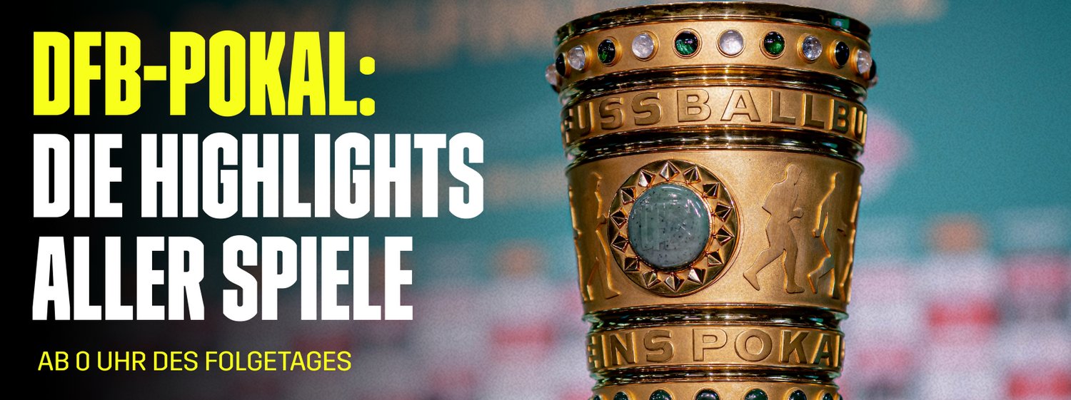 DFB Pokal DAZN Banner