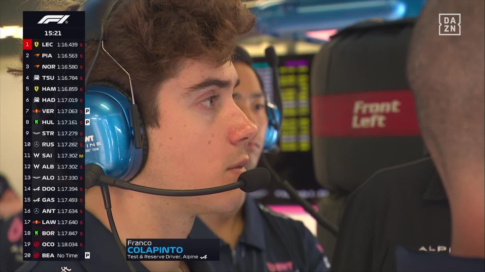 Franco Colapinto Alpine 2025