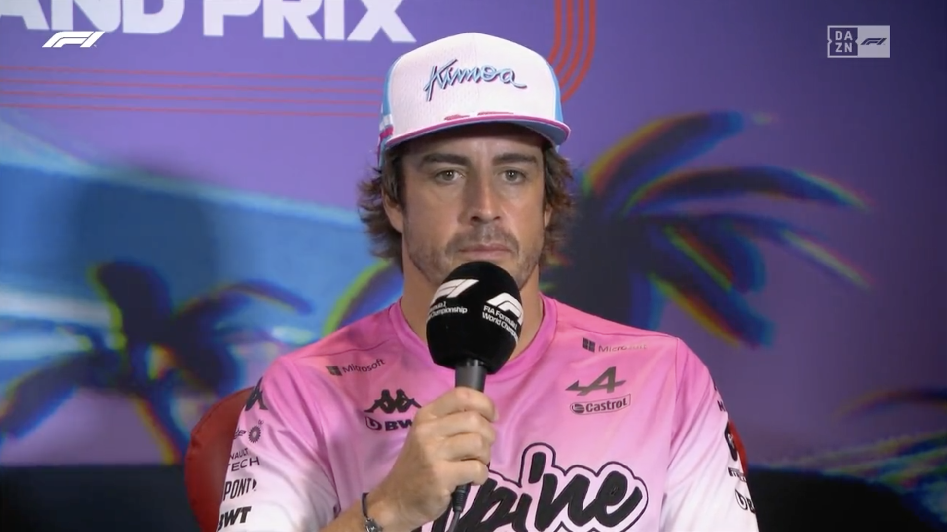 Fernando Alonso, Alpine, GP Miami, F1