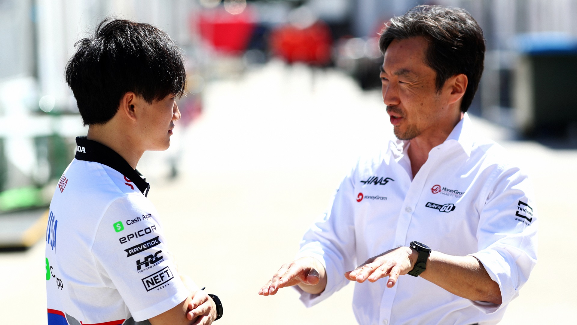 2024-03-21 Tsunoda Yuki Visa Cash App RB Komatsu Ayao Haas F1 Formula 1