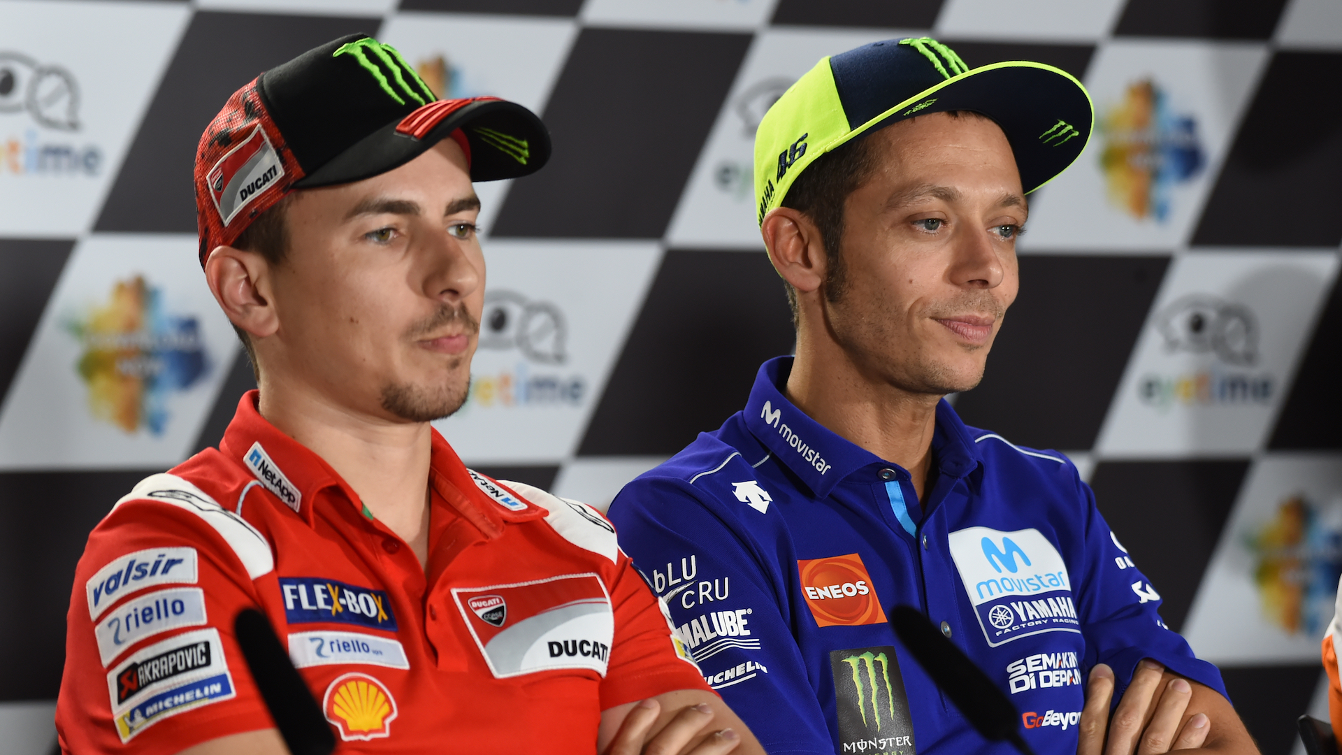 Jorge Lorenzo, Valentino Rossi, MotoGP