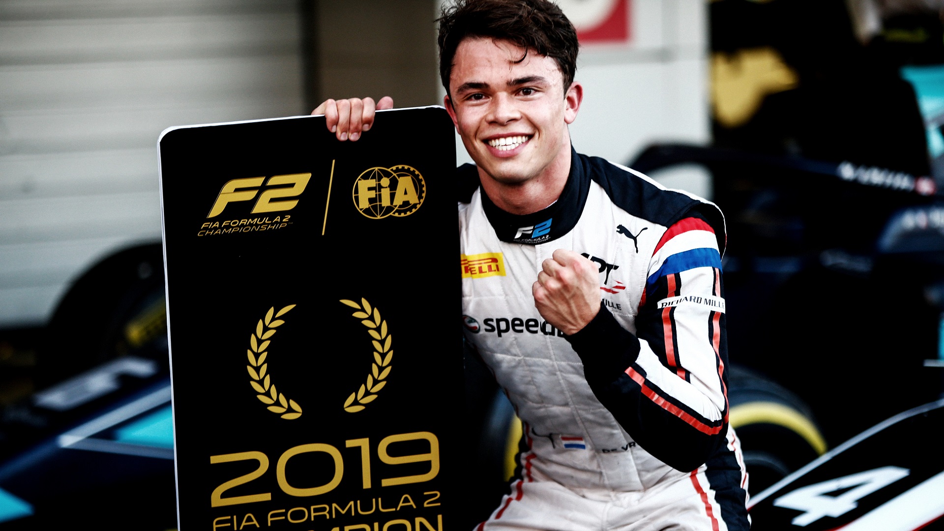2023-02-20 2019 f2 De Vries Alphatauri F1 Formula 1