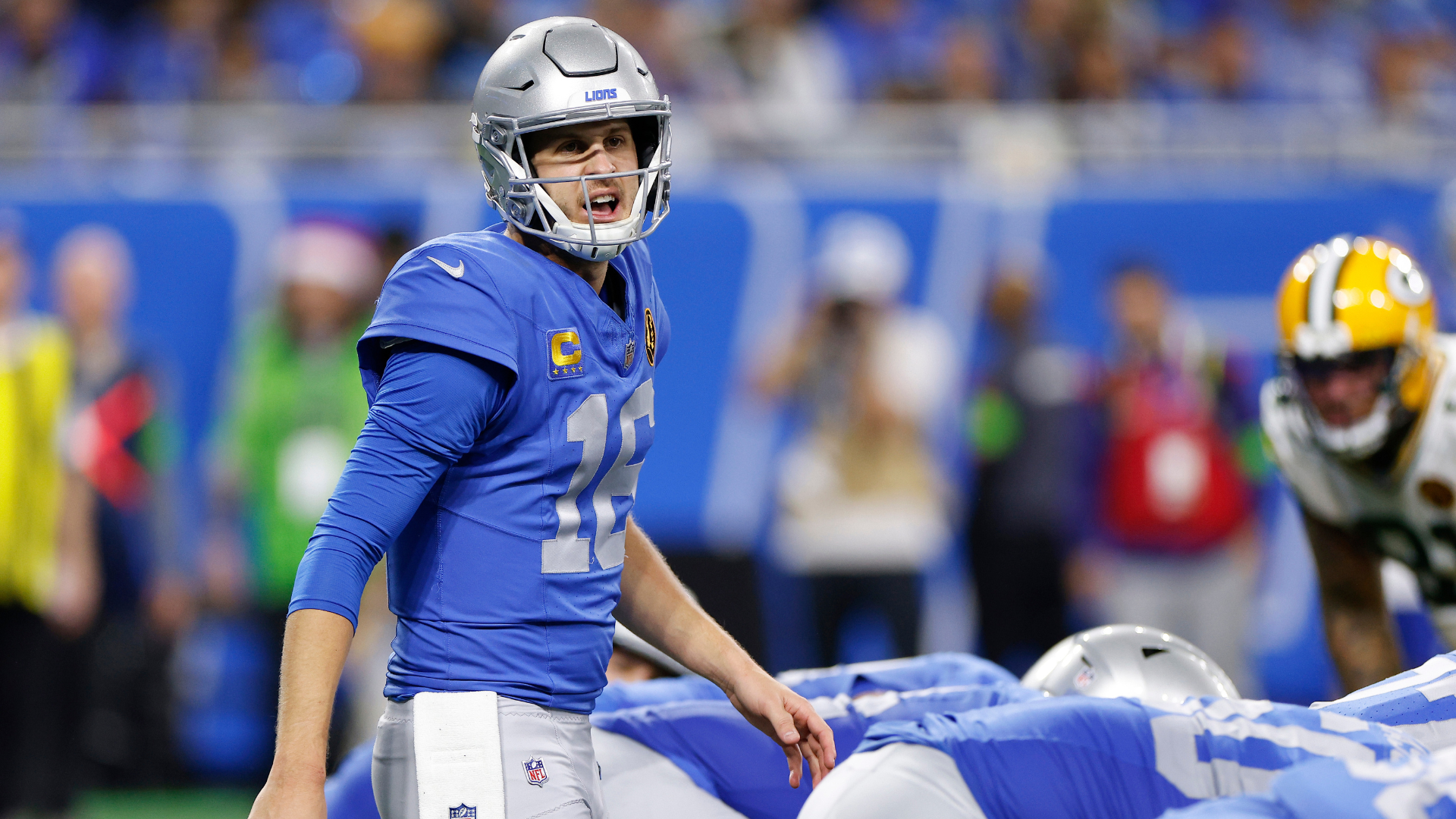 Jared Goff Detroit Lions Green Bay Packers NFL