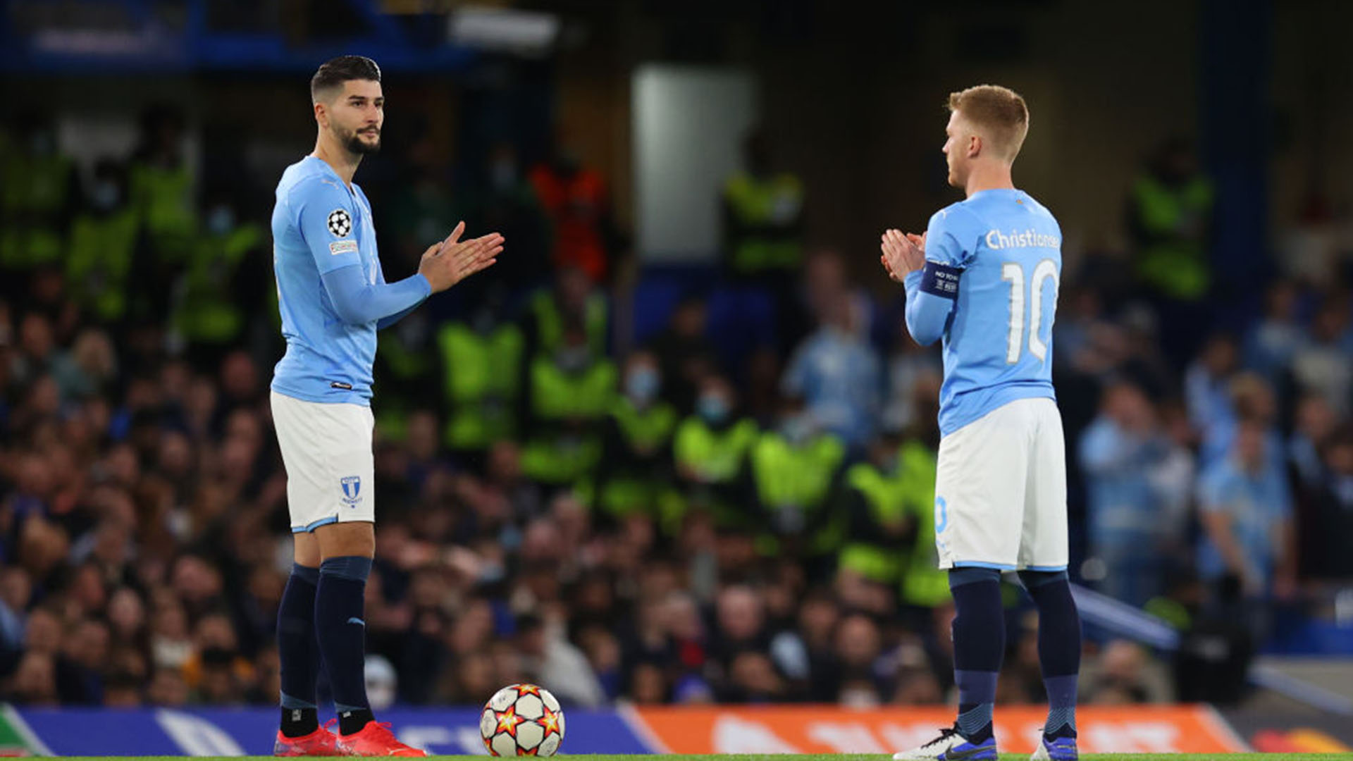Antonio Colak, Anders Christiansen Malmö FF - Chelsea 20102021