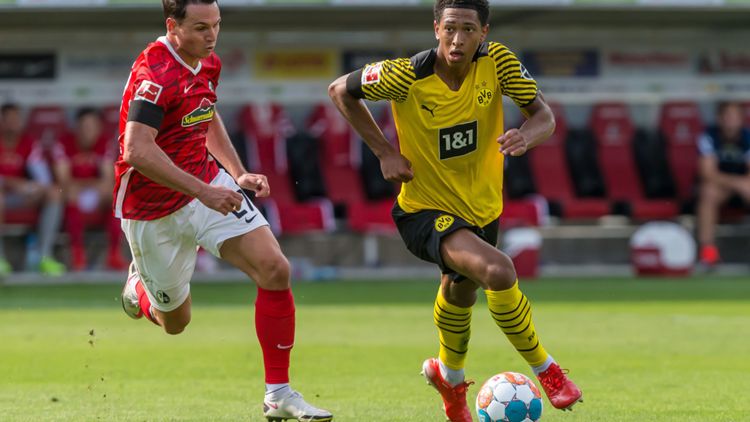 Nicolas Höfler Jude Bellingham SC Freiburg BVB Borussia Dortmund Bundesliga 21082021