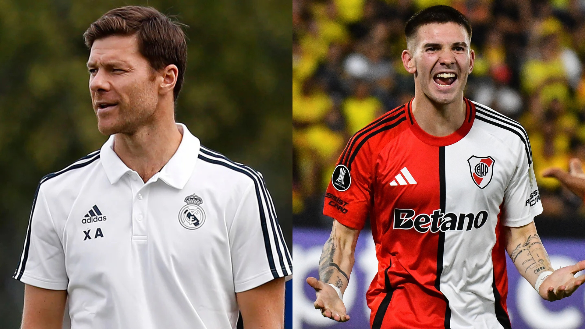 Xabi Alonso, Franco Mastantuono, Real Madrid, River Plate