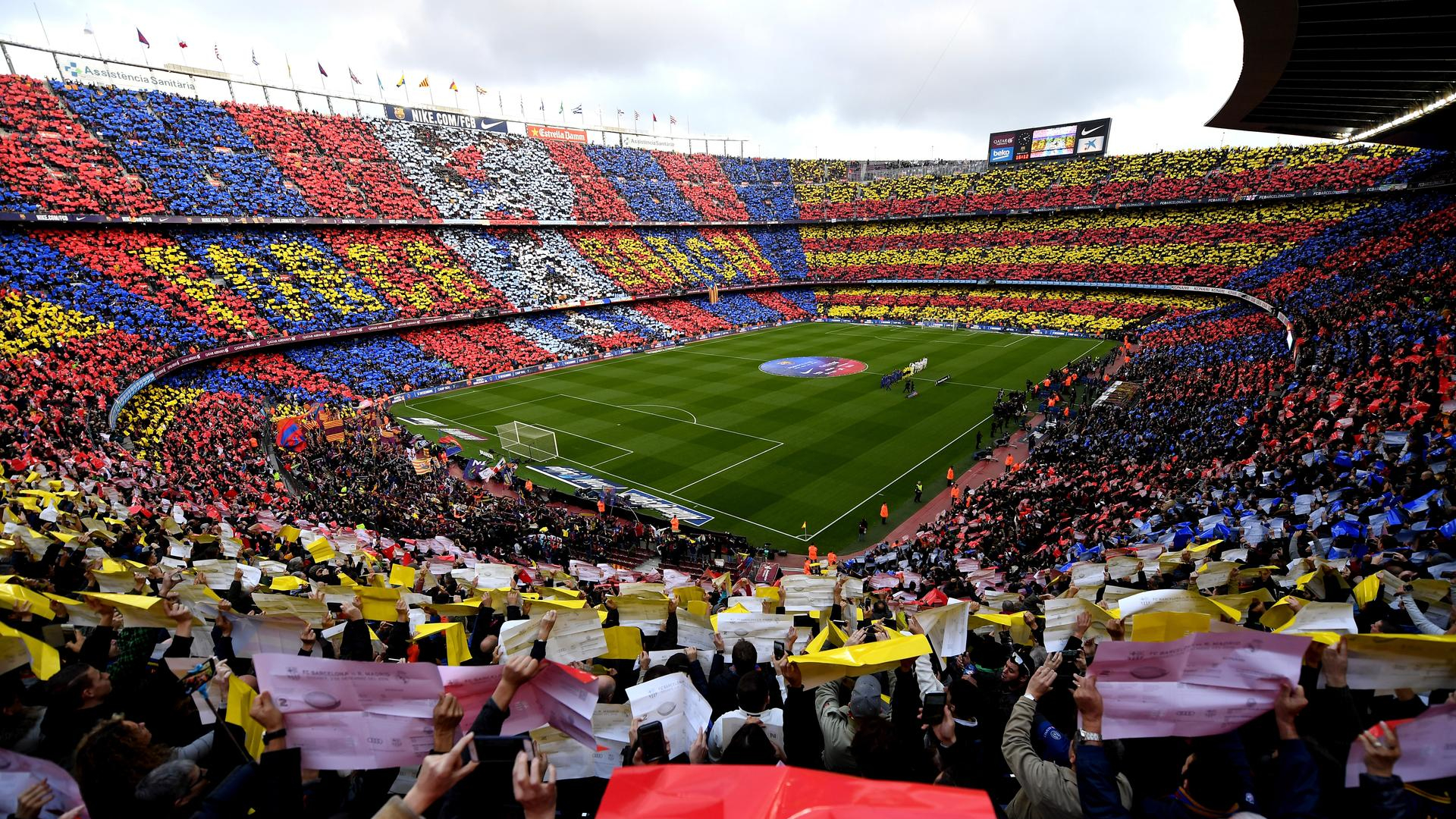 Camp Nou FC Barcelona Fans