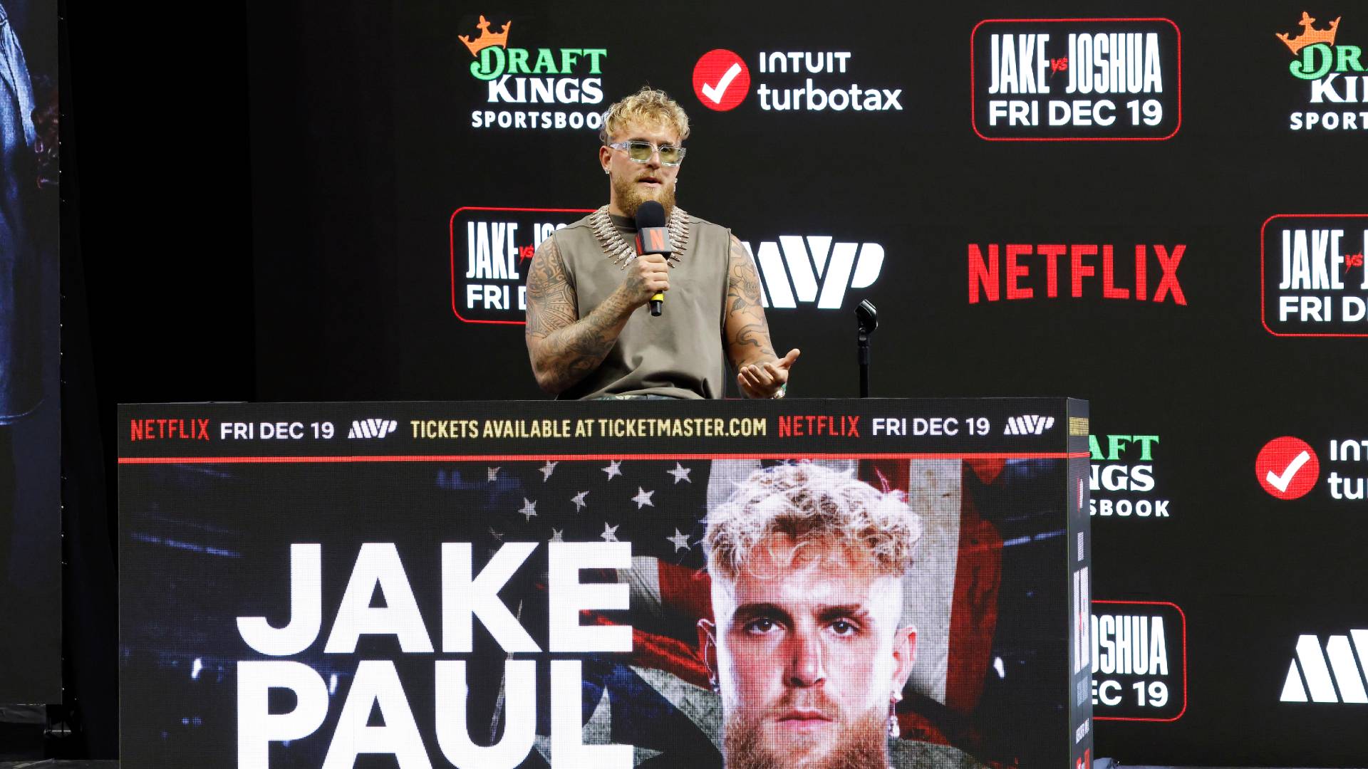 Jake Paul at AJ press conference_21112025