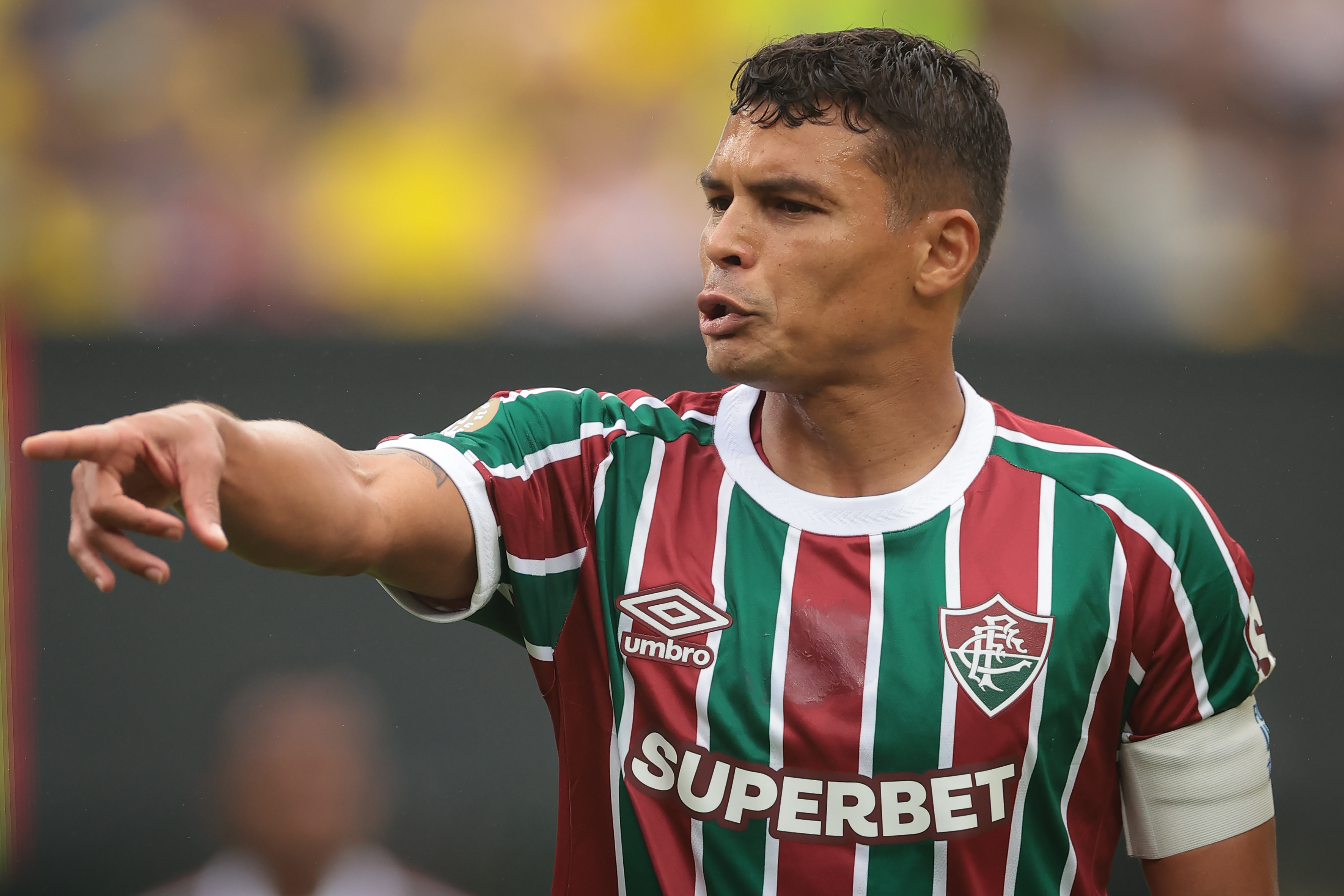 Thiago Silva con la maglia del Fluminense