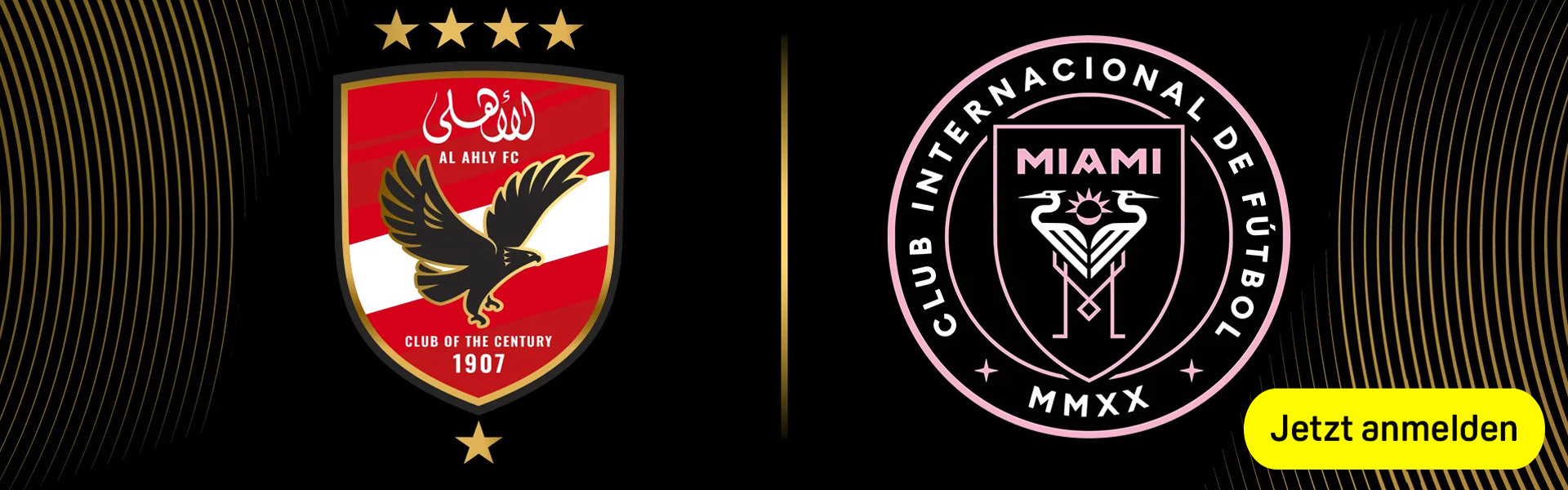 Al Ahly Inter Miami CWC Match Banner