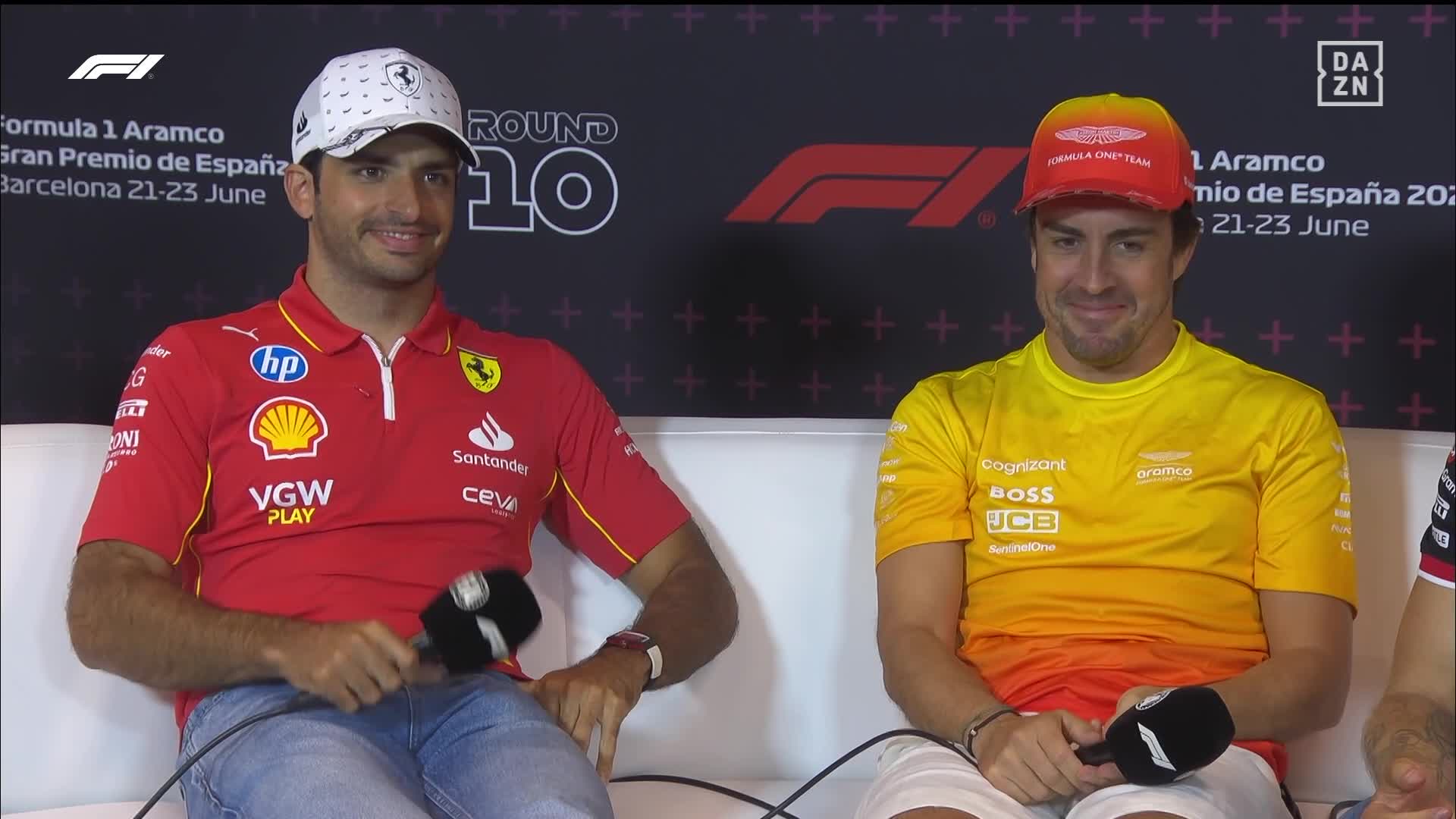 Fernando Alonso, Carlos Sainz, GP España, F1