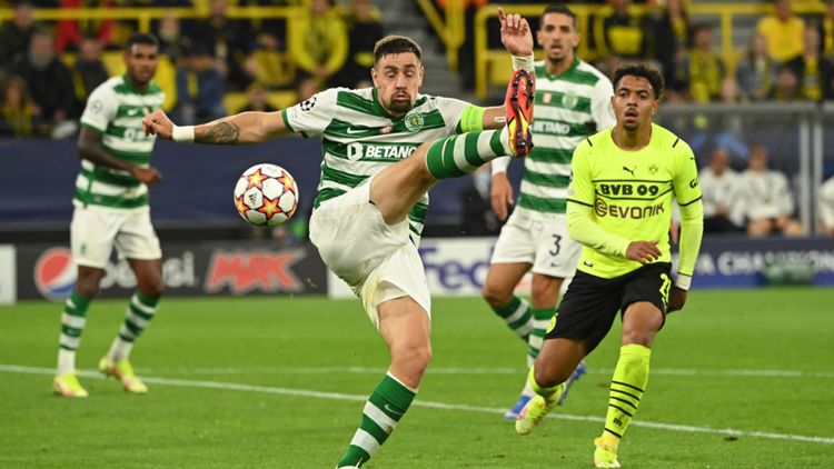 Sebastian Coates Donyell Malen Sporting Lissabon BVB Borussia Dortmund Champions League 28092021