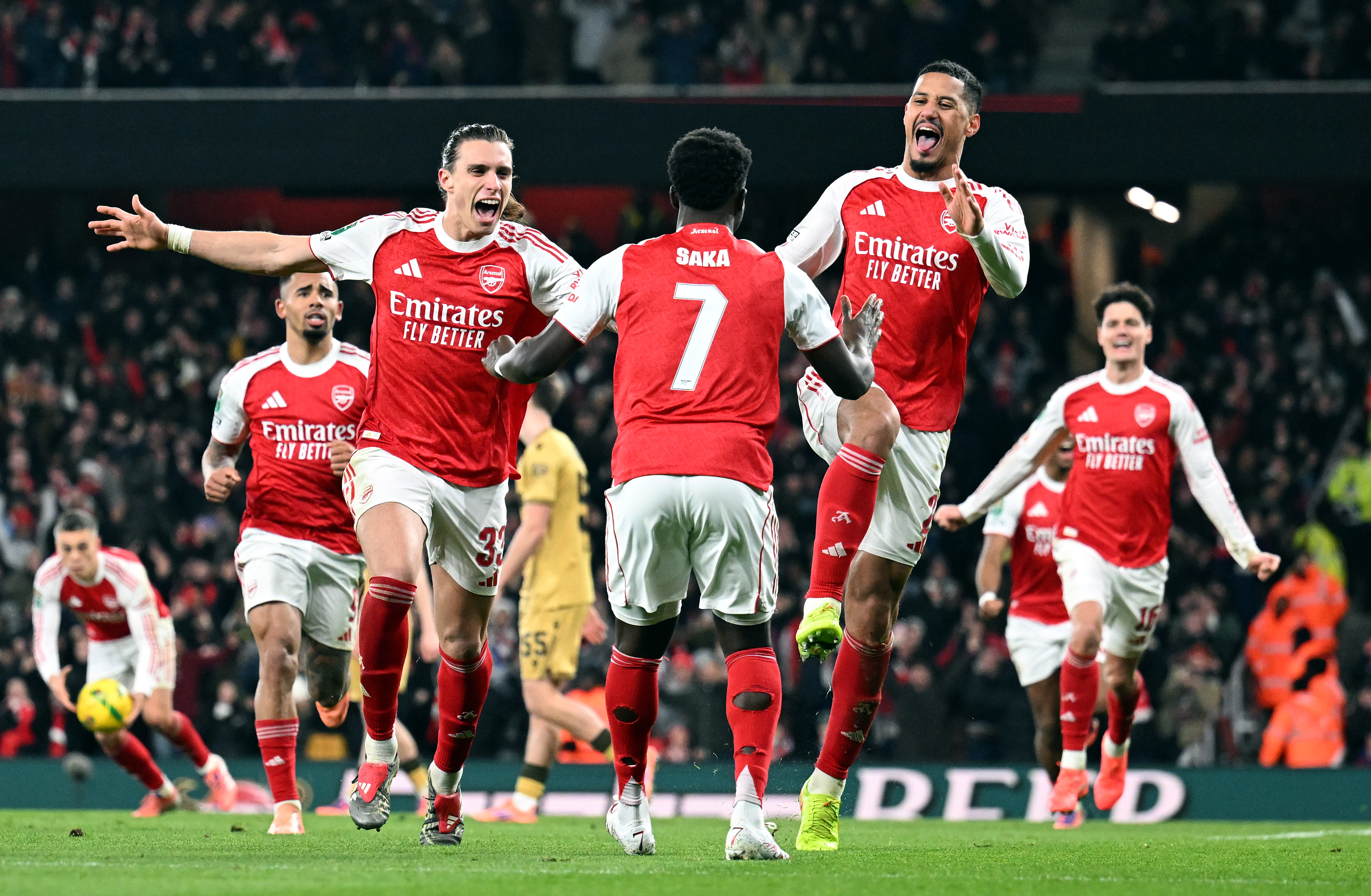 Arsenal x Crystal Palace