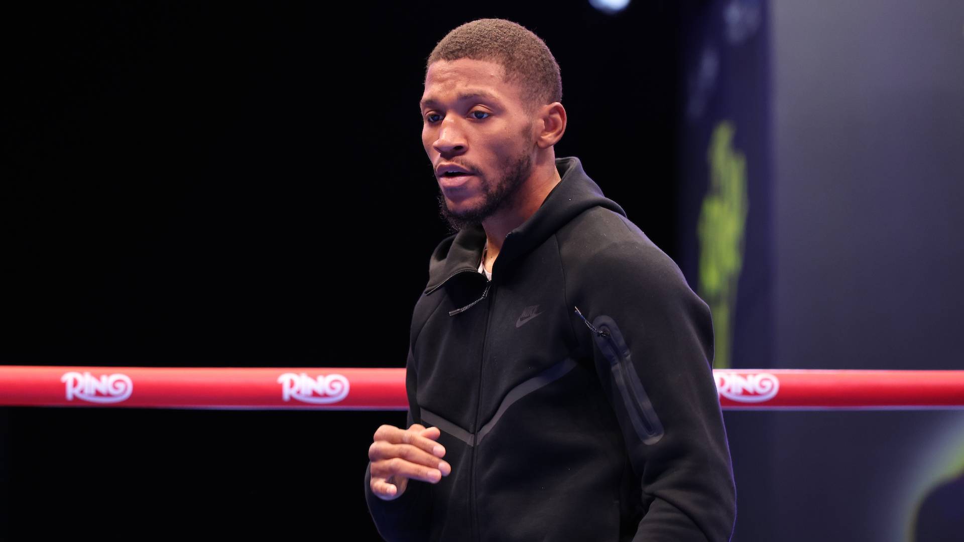 Brian Norman Jr. at the open workouts